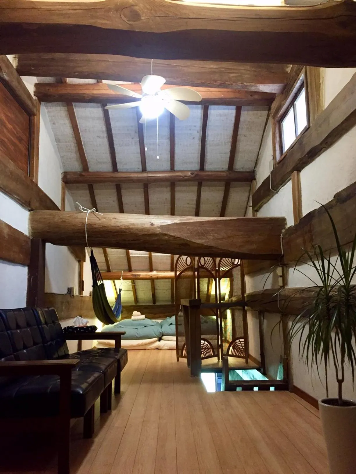 Bed in Kumano Winery Guest House