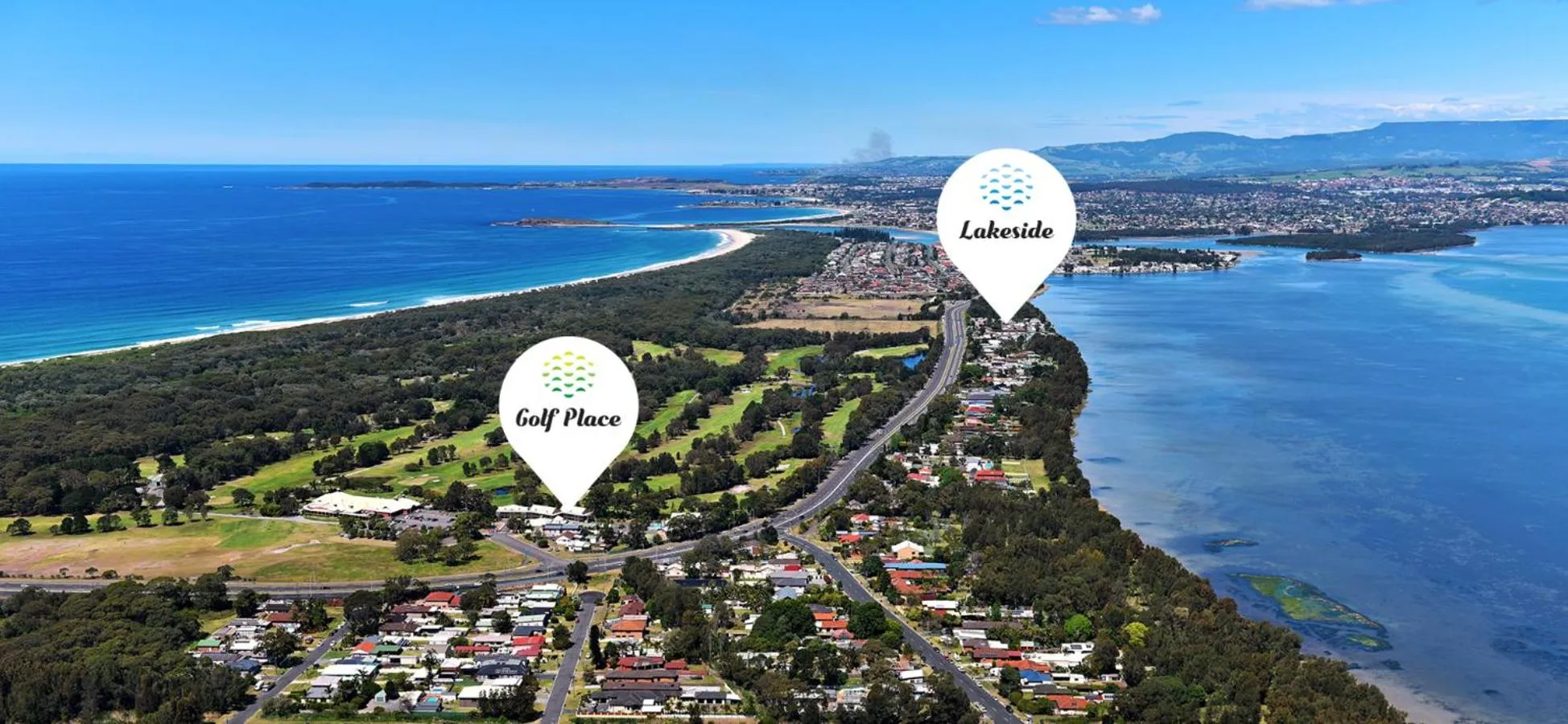 Bird's eye view in Lakeside Inn Wollongong