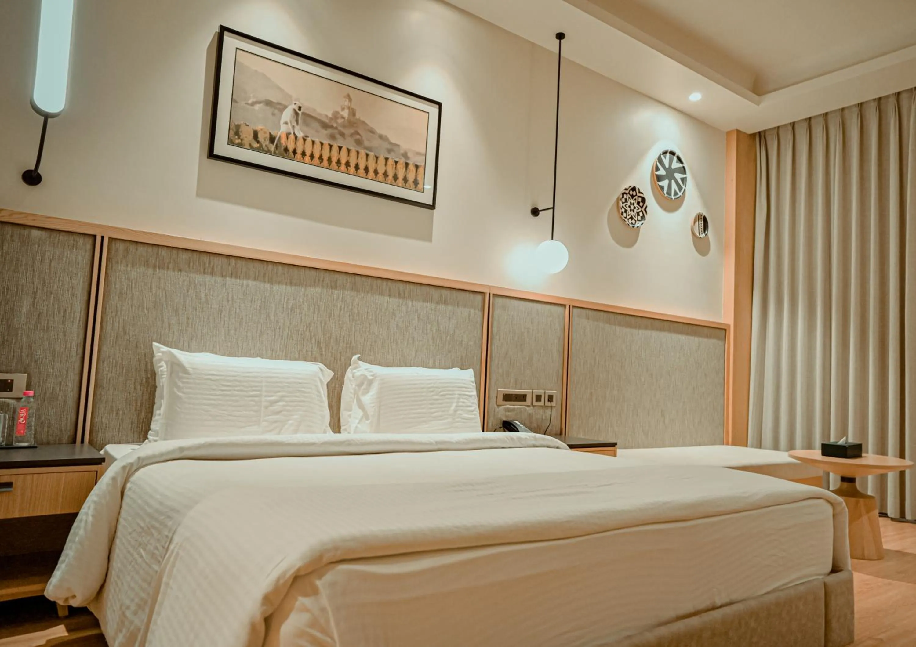 Bed in Pushkara Resort and Spa, Pushkar