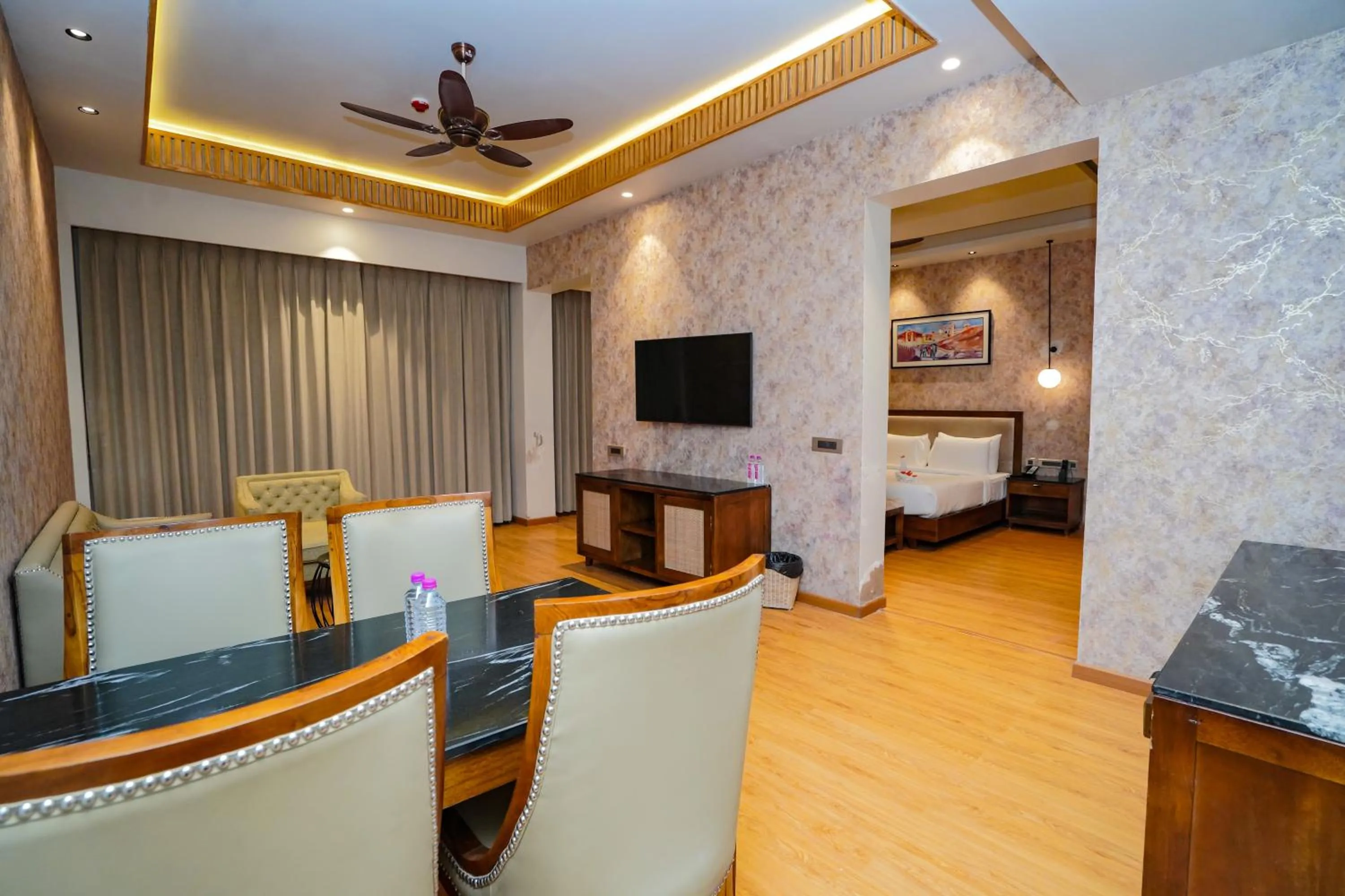 Living room in Pushkara Resort and Spa, Pushkar