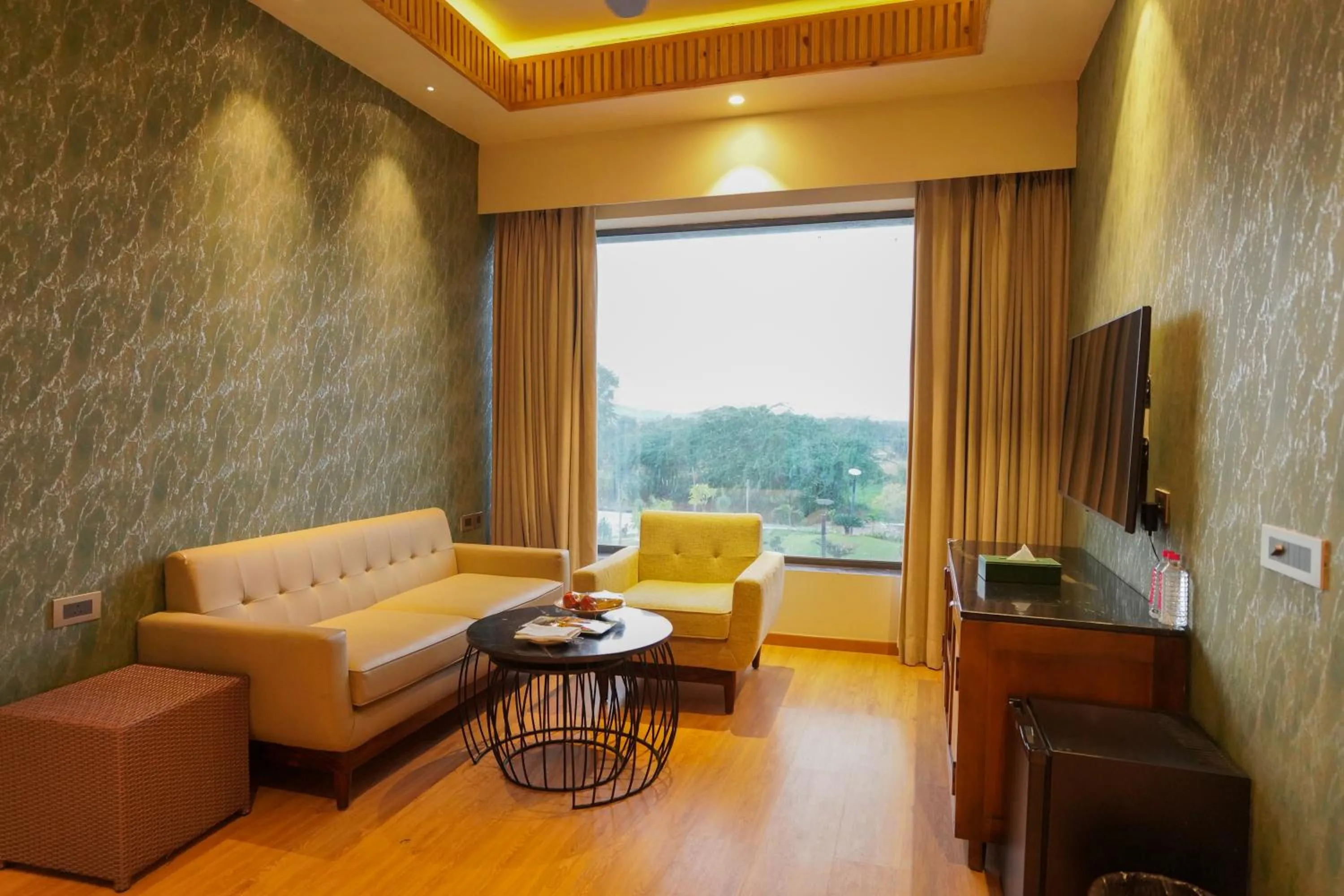 Living room in Pushkara Resort and Spa, Pushkar