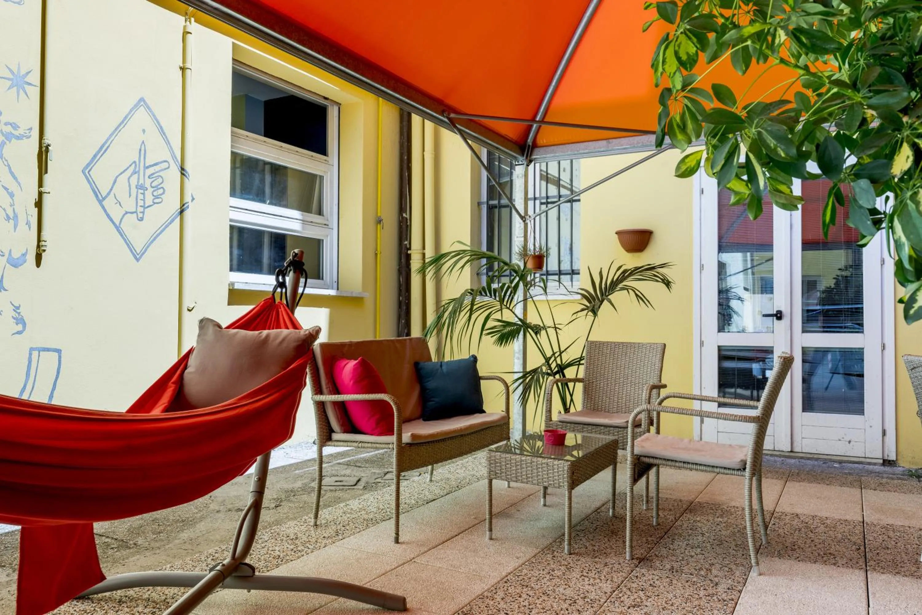 Garden in Ostello San Filippo Neri