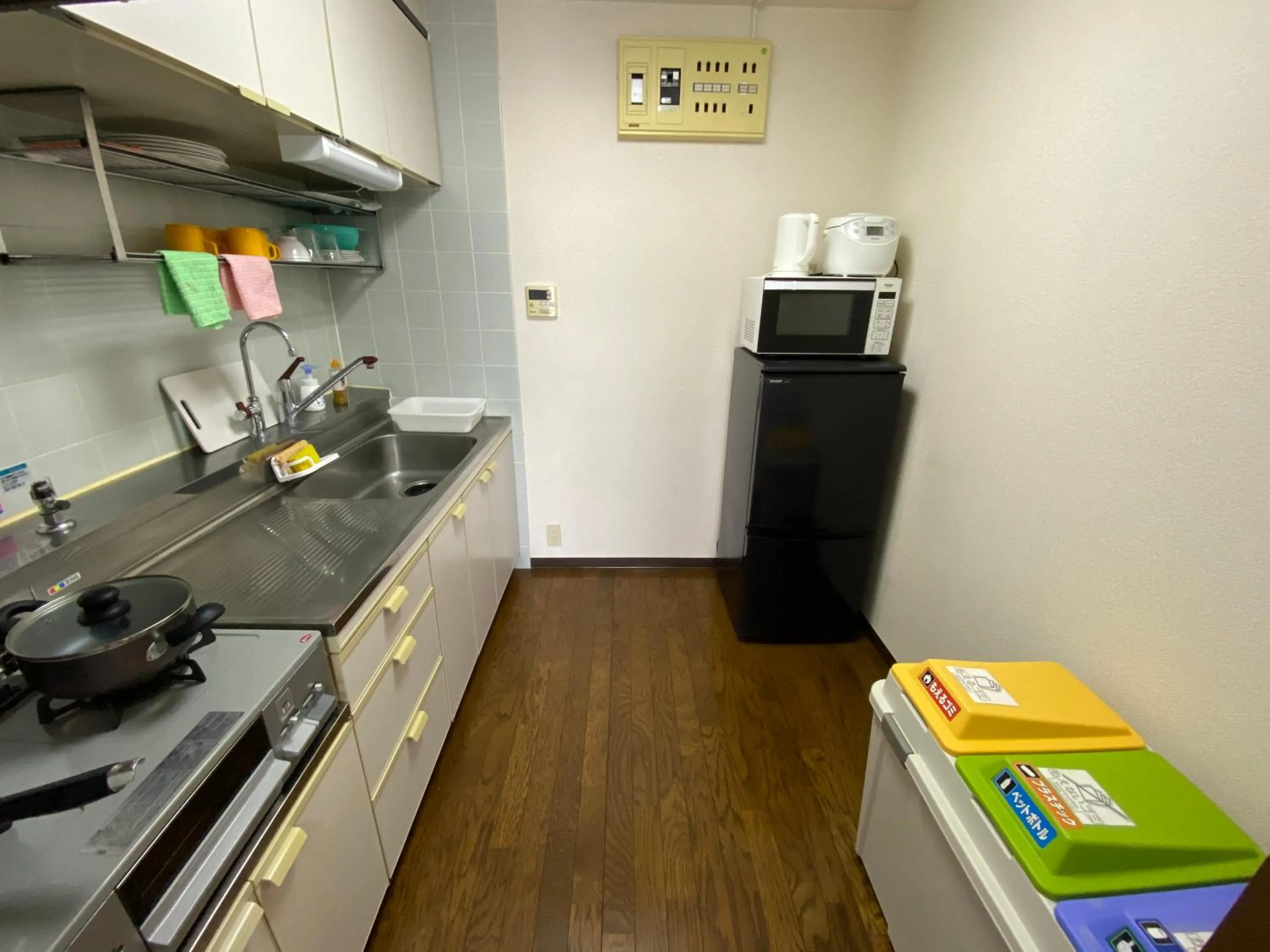 Kitchen or kitchenette in Residential Hotel Bevel Tokyo