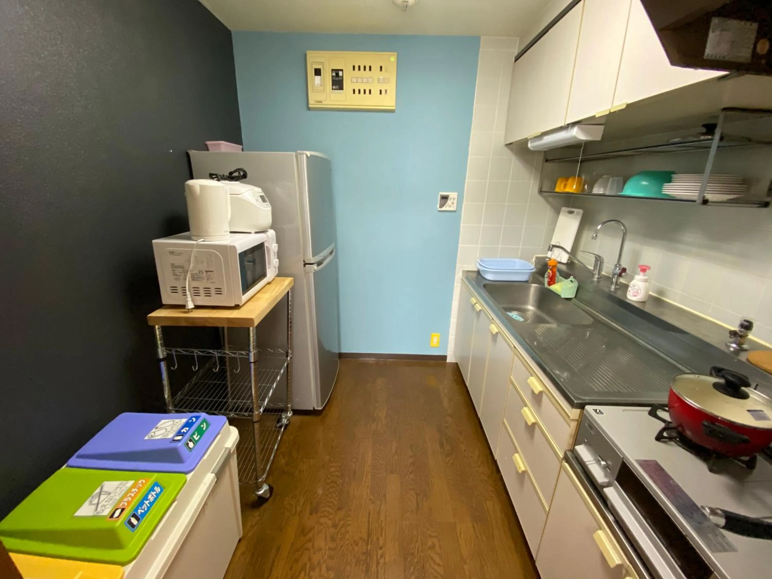 Kitchen or kitchenette in Residential Hotel Bevel Tokyo
