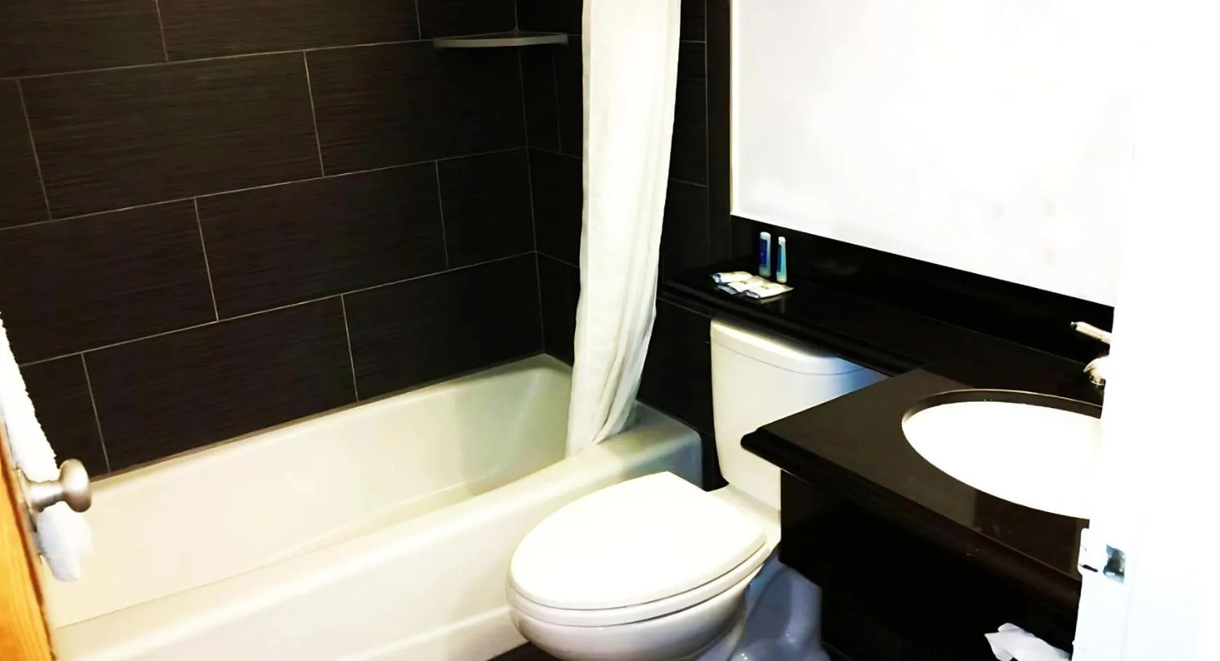 Shower in Rodeway Inn San Francisco City Center