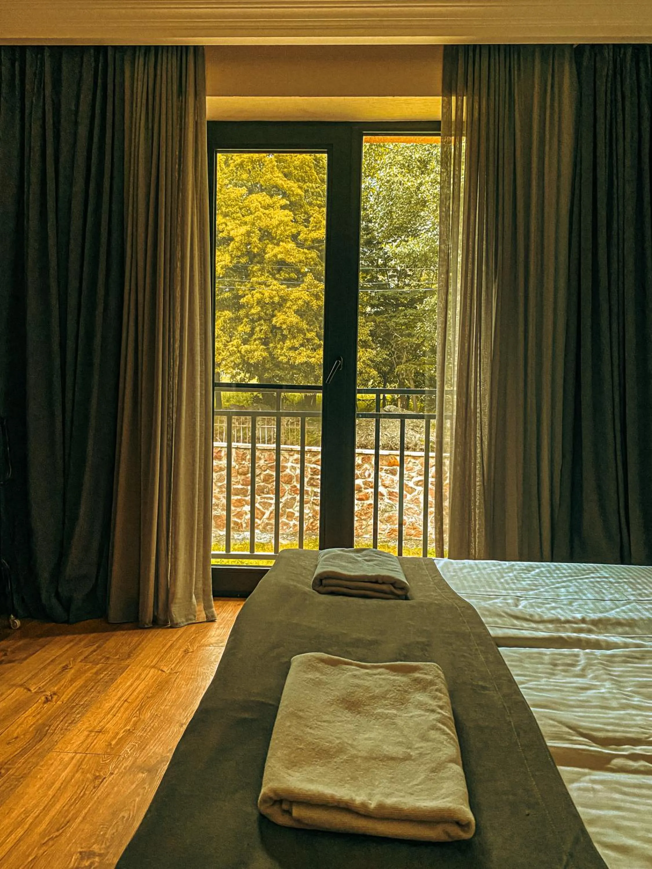 Bed in Hotel Gold Kazbegi