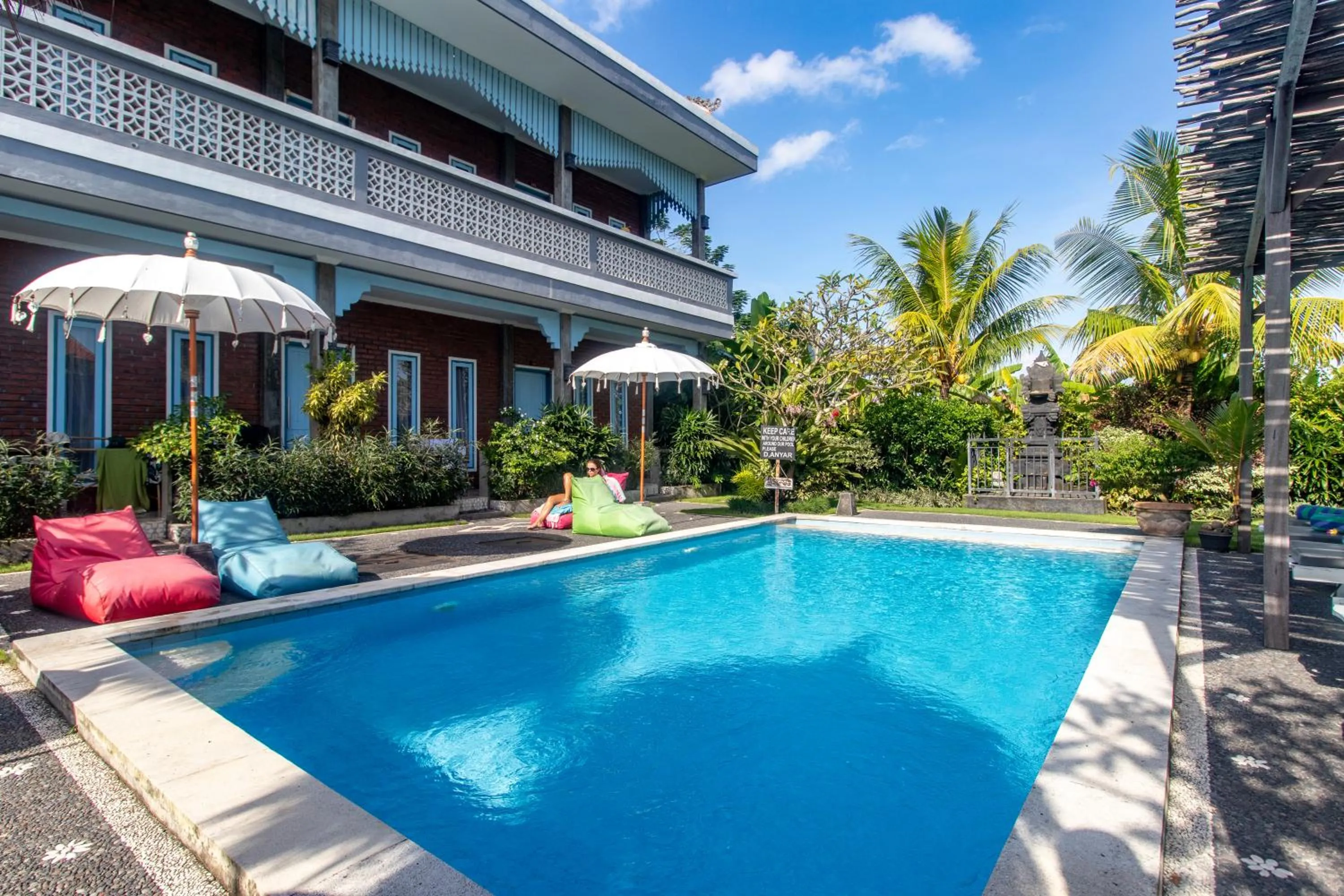 Swimming pool in D-Anyar Stay and Surf Canggu