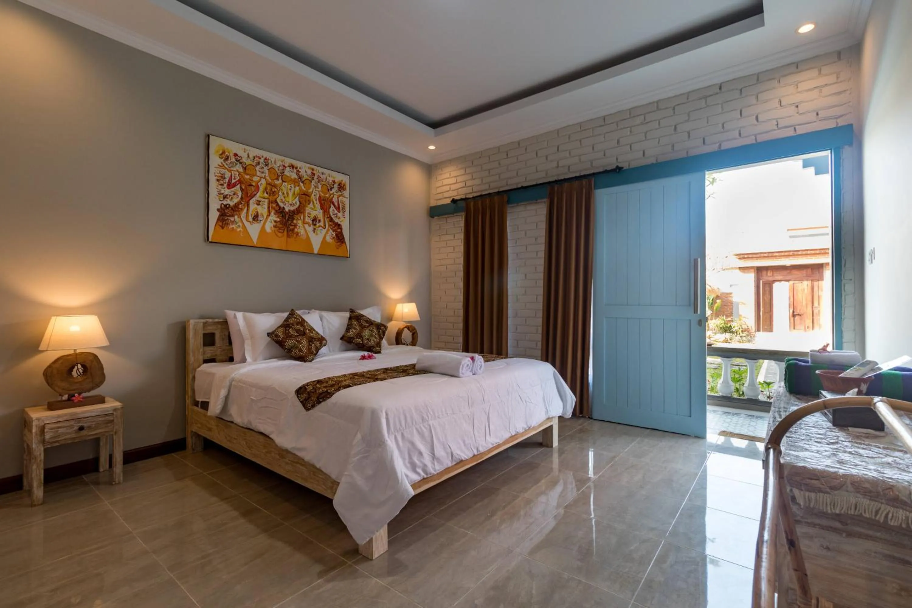 Bedroom, Bed in D-Anyar Stay and Surf Canggu