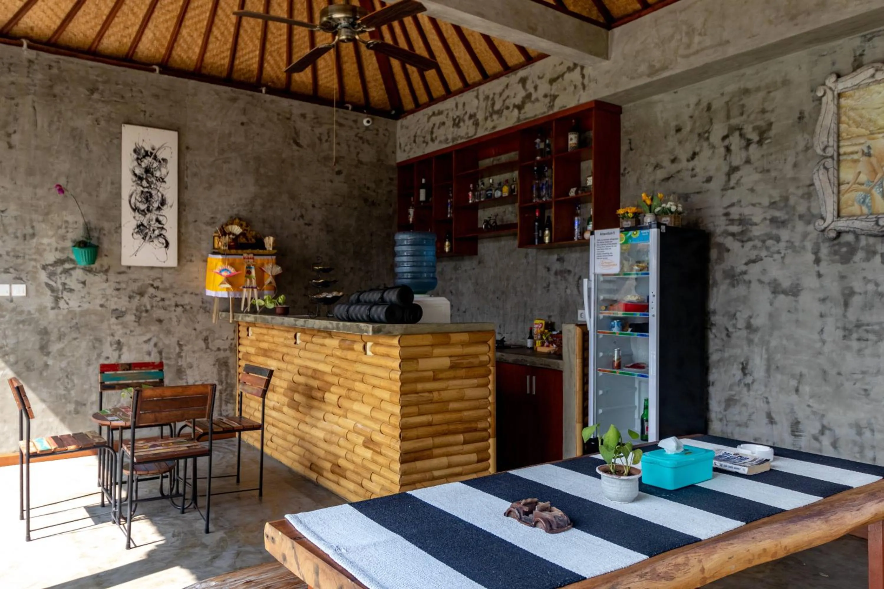 Dining area in D-Anyar Stay and Surf Canggu