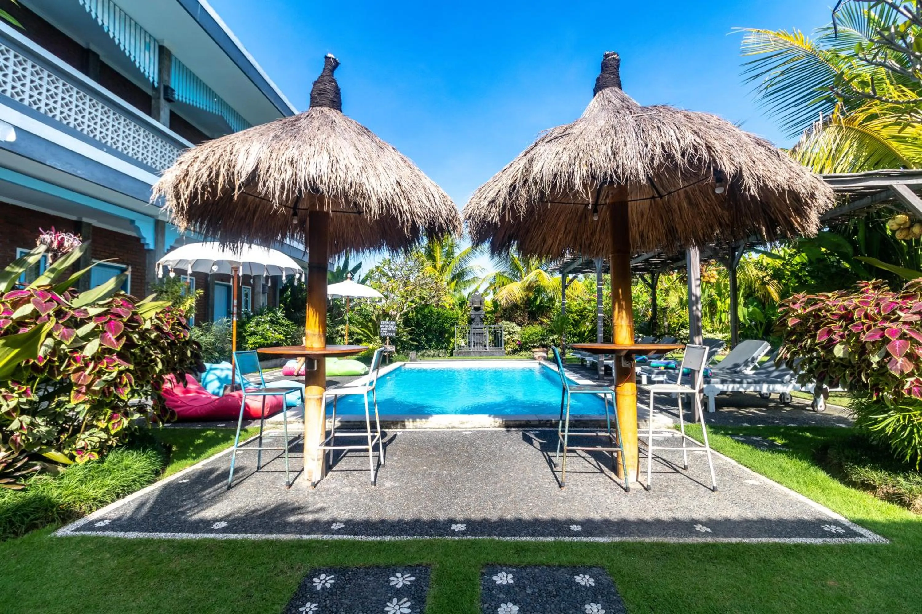 Swimming pool in D-Anyar Stay and Surf Canggu
