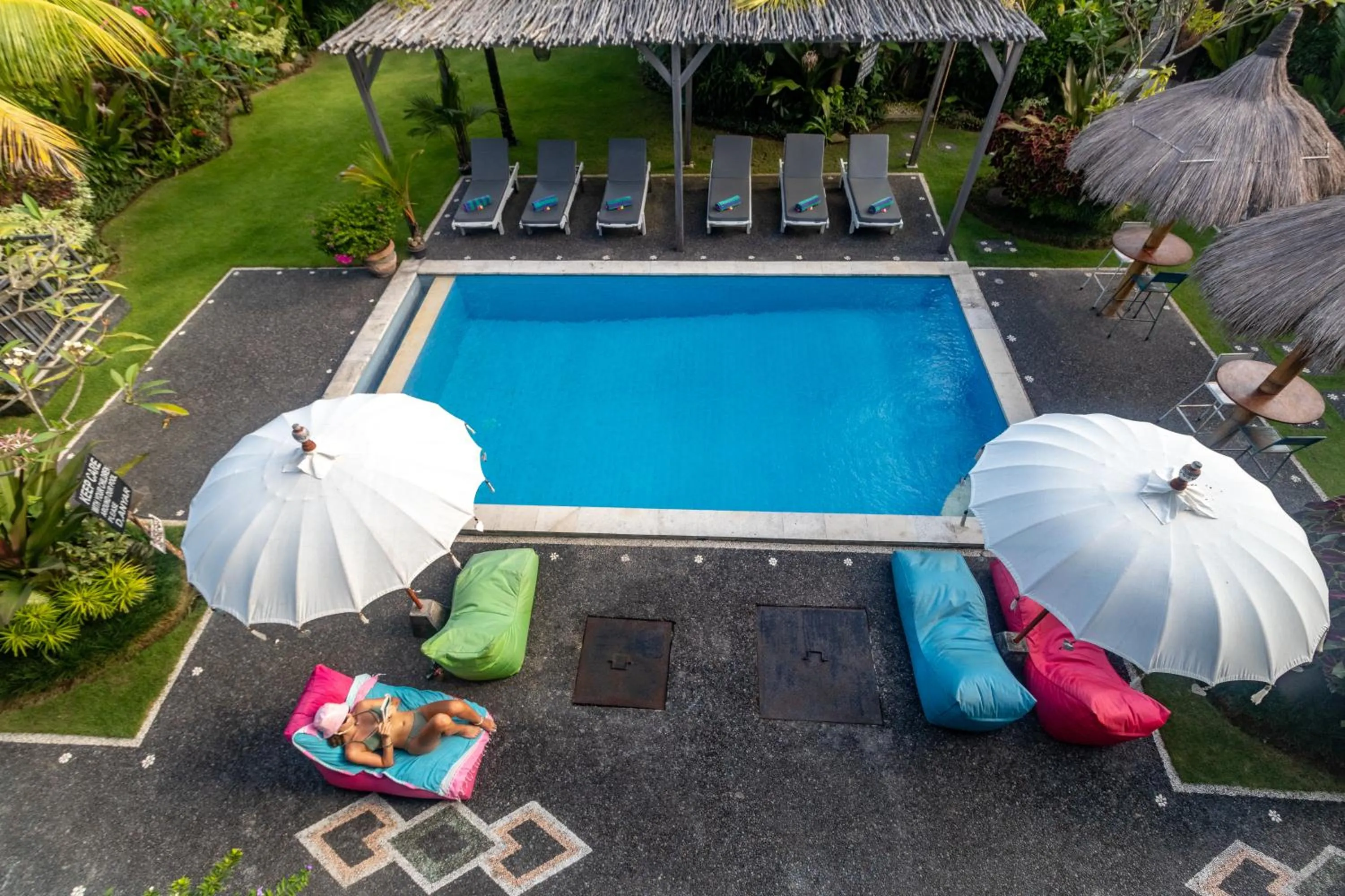 Swimming pool in D-Anyar Stay and Surf Canggu