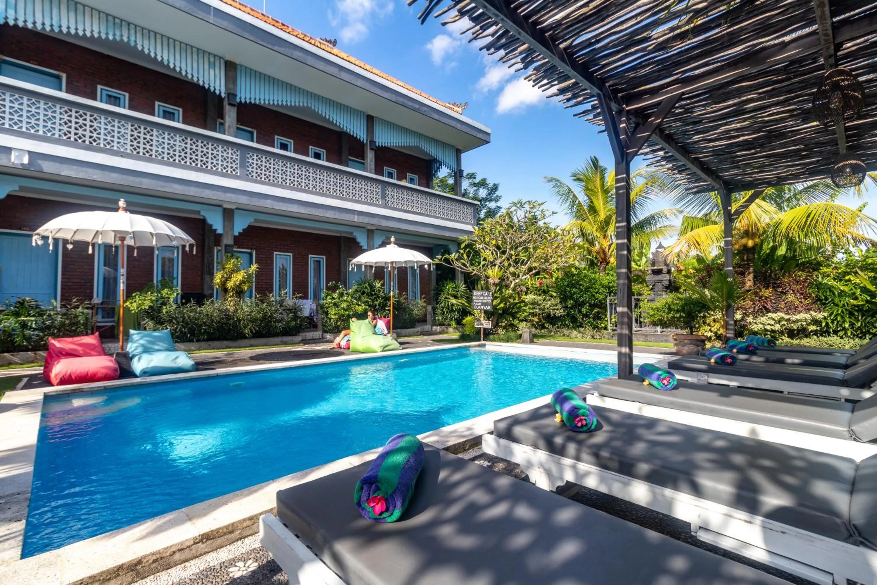 Swimming pool in D-Anyar Stay and Surf Canggu