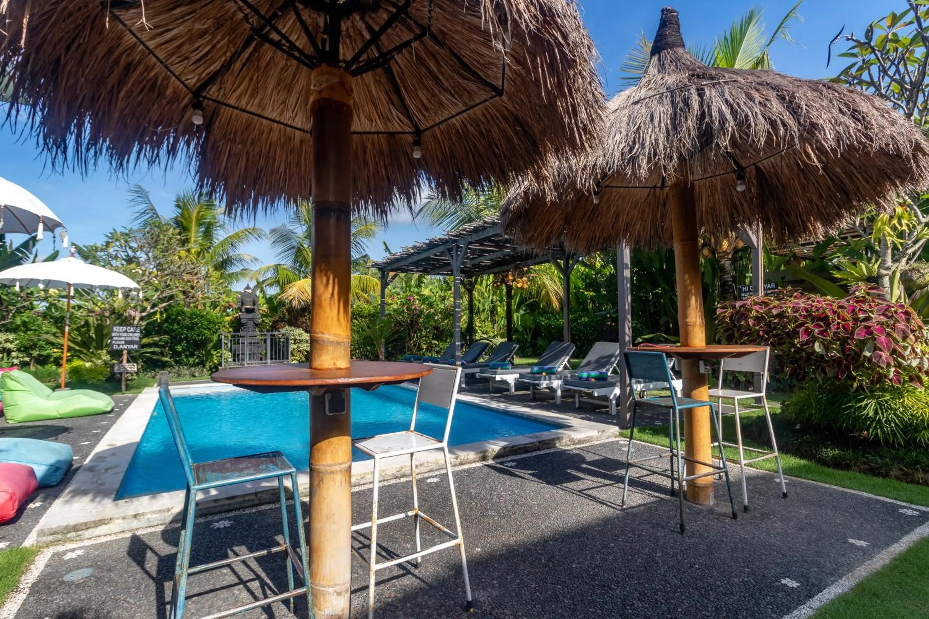 Swimming pool in D-Anyar Stay and Surf Canggu