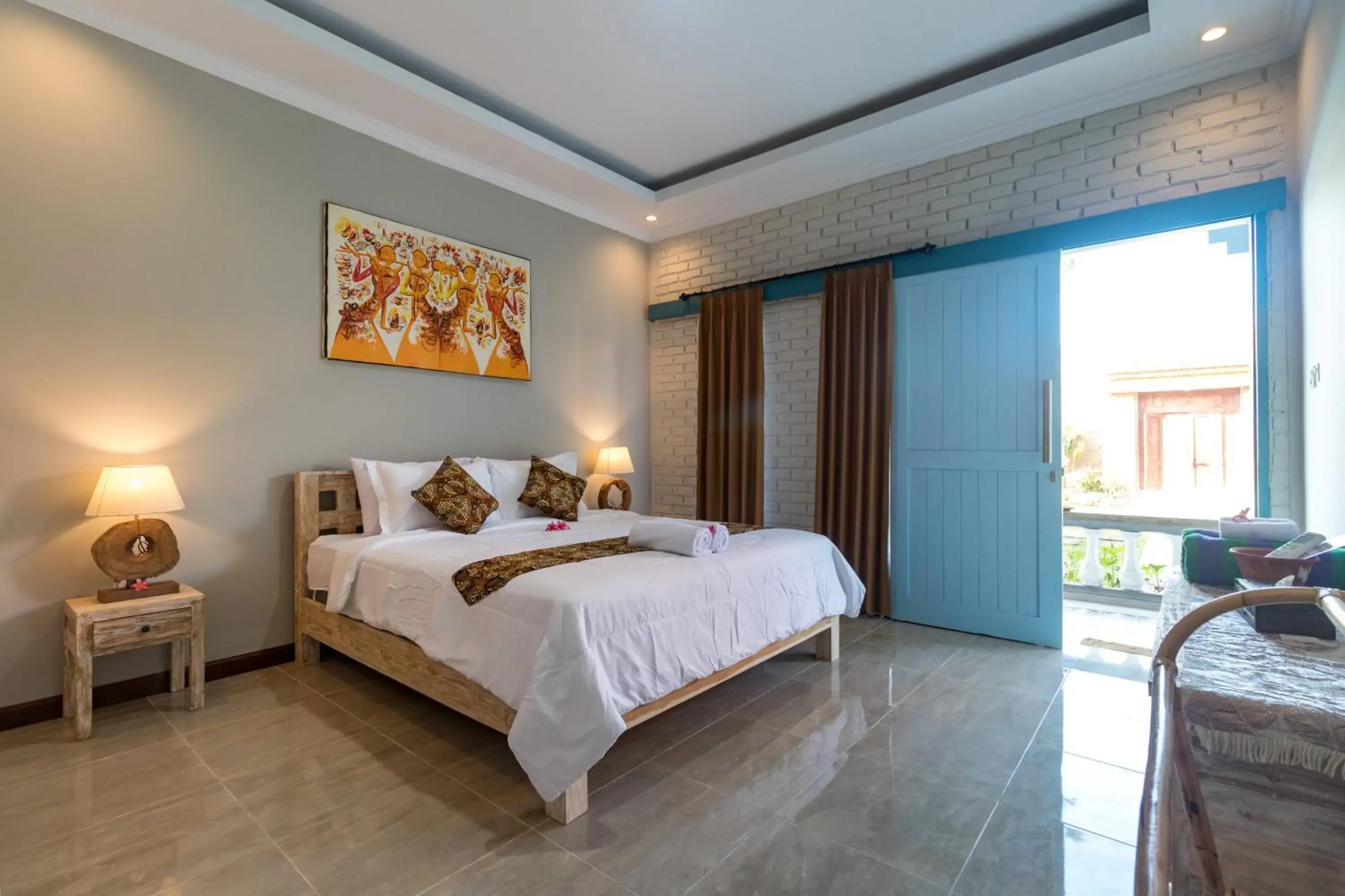 Double or Twin Room with Private Bathroom in D-Anyar Stay and Surf Canggu Double or Twin Room with Private Bathroom in D-Anyar Stay and Surf Canggu
