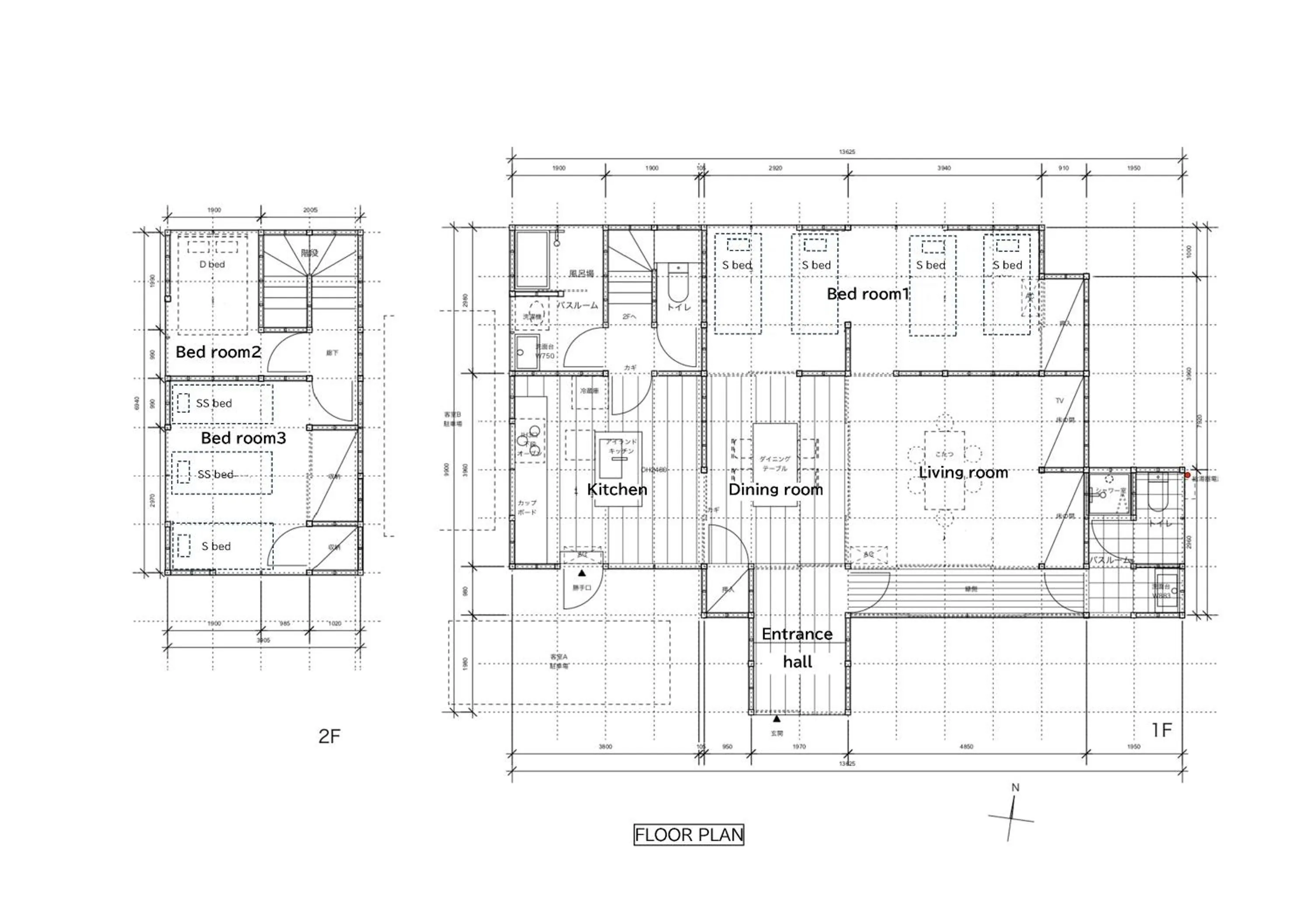 Photo of the whole room in SUMITSUGU HOUSE Grandpa
