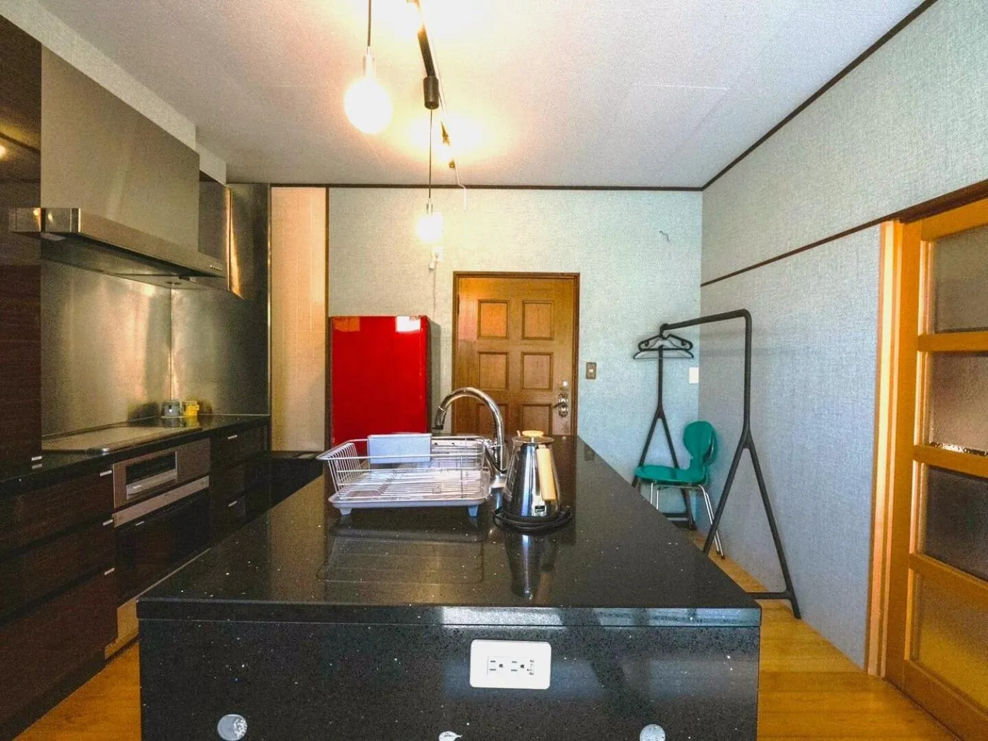 kitchen, Bed in SUMITSUGU HOUSE Grandpa