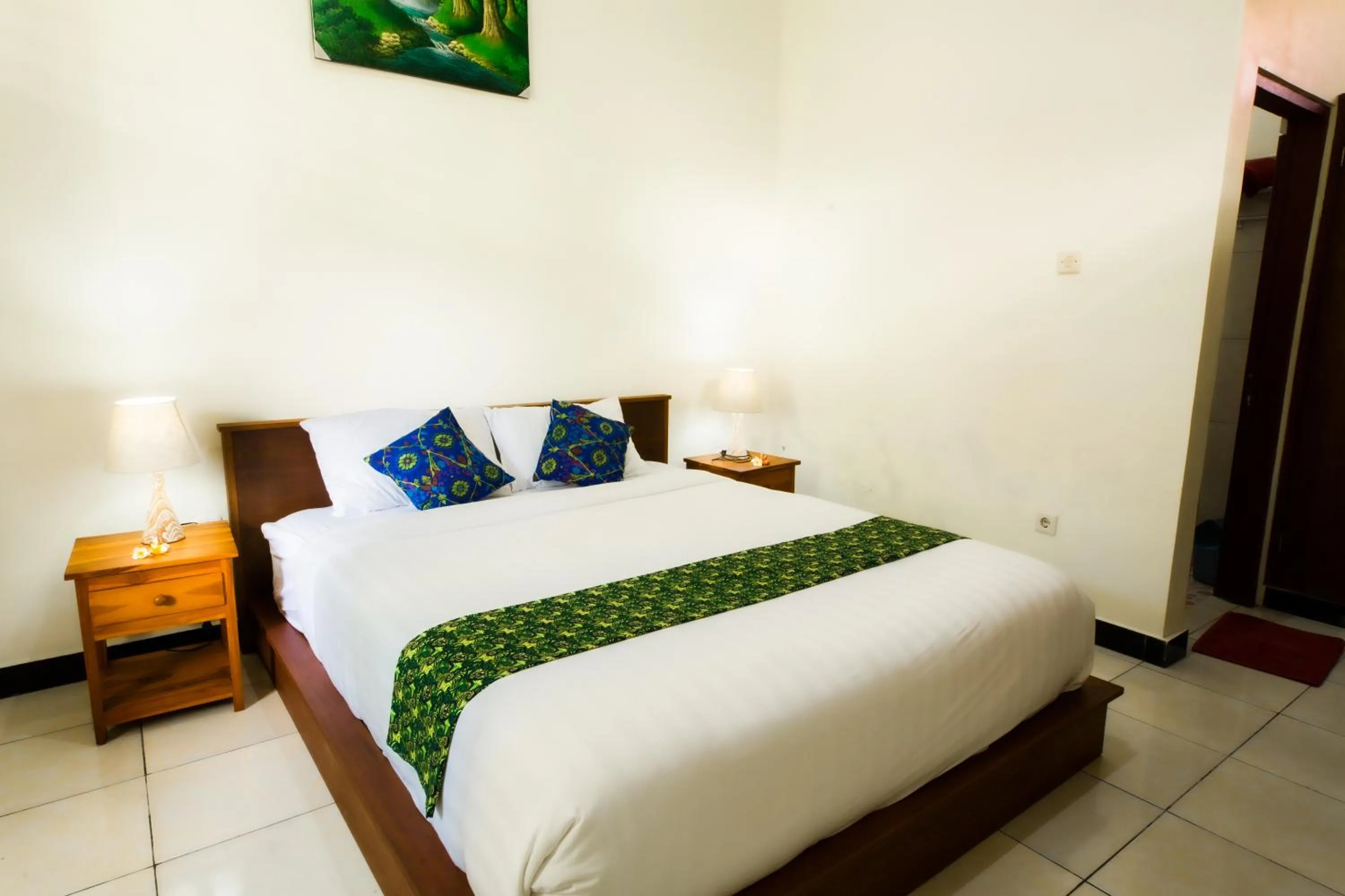 Bed in Manda Homestay