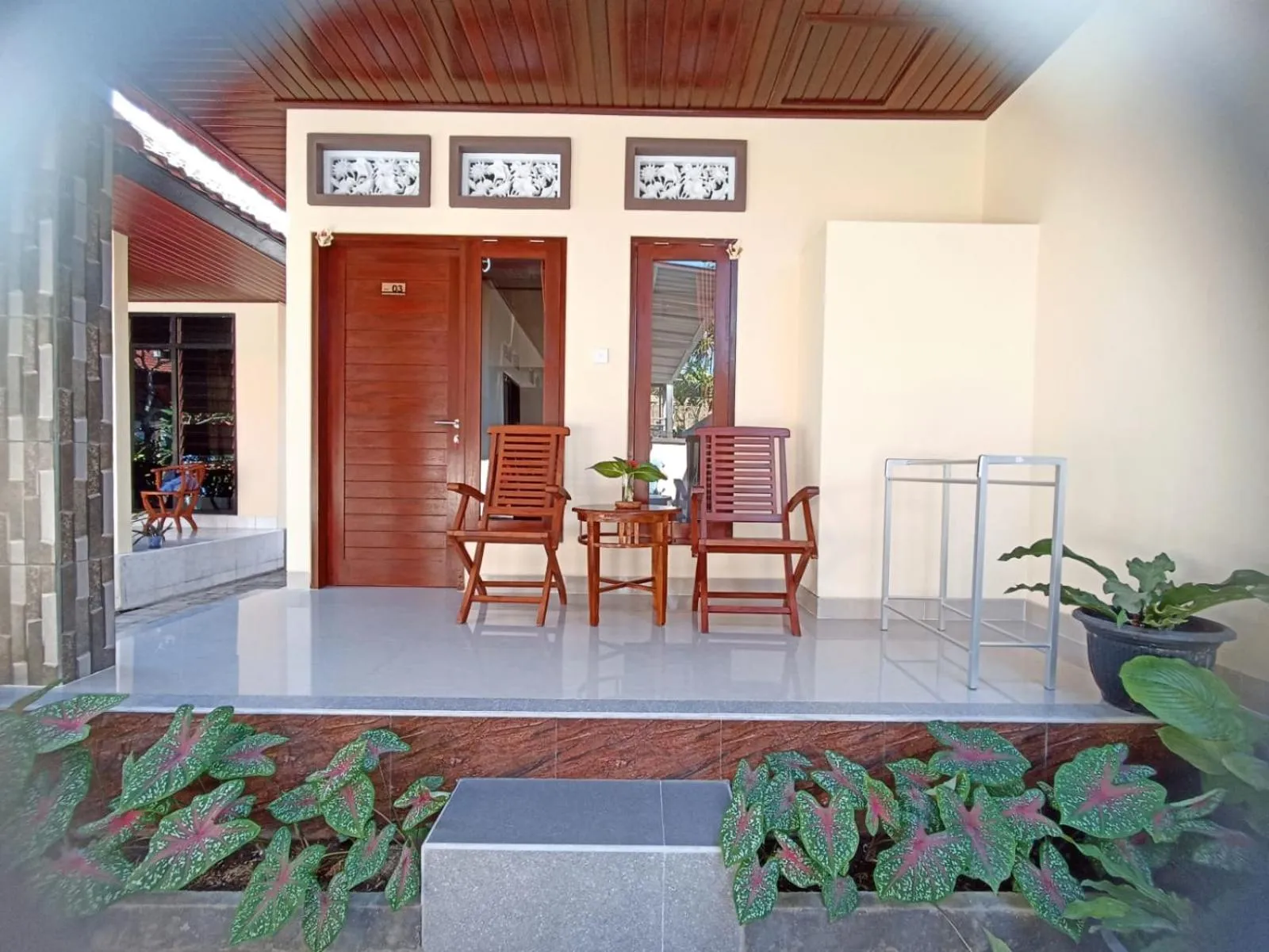 Balcony/Terrace in Manda Homestay
