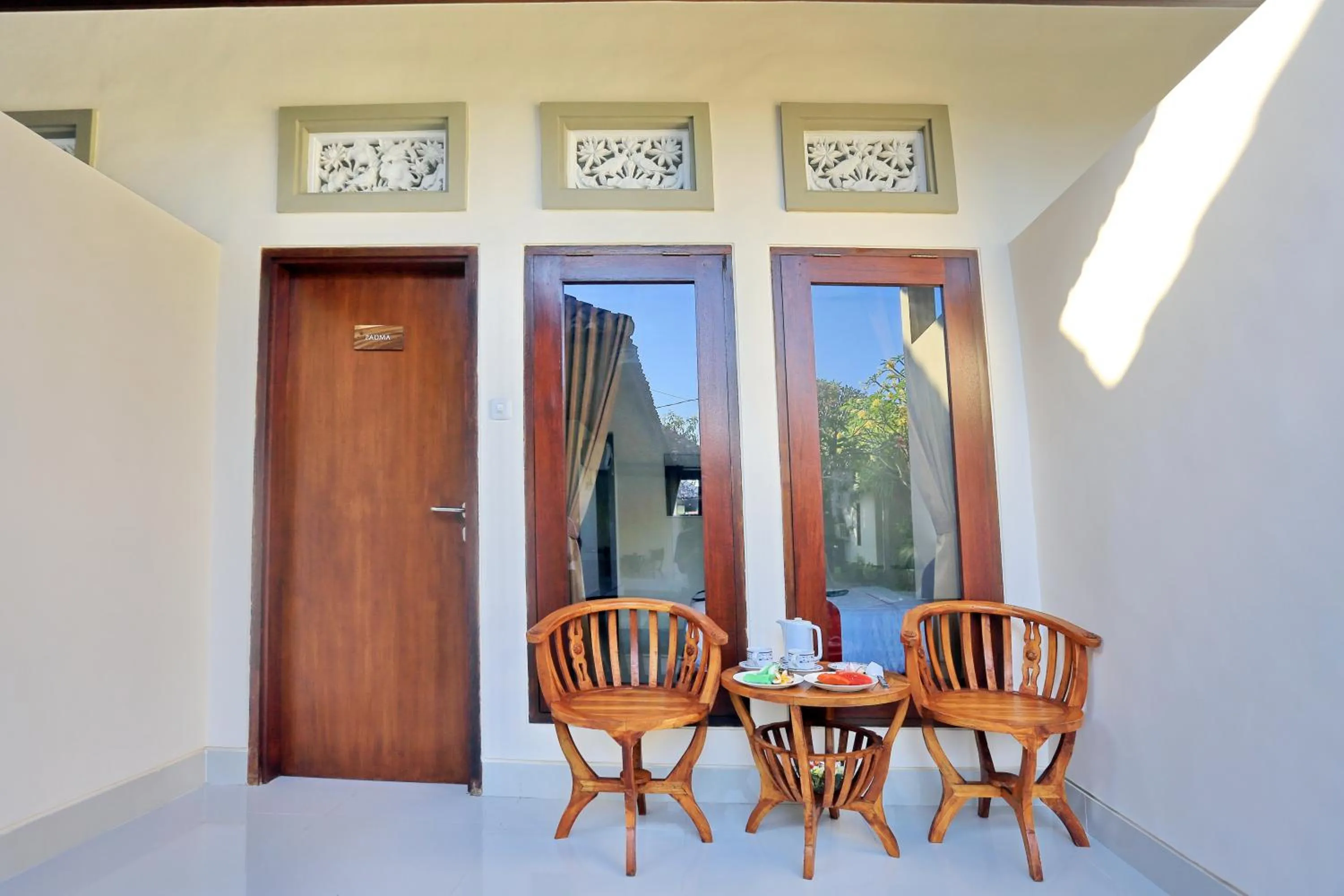 Balcony/Terrace in Manda Homestay