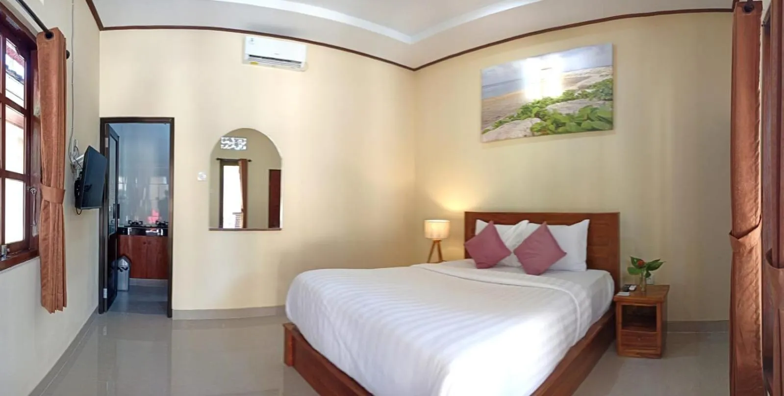 Property building, Bed in Manda Homestay