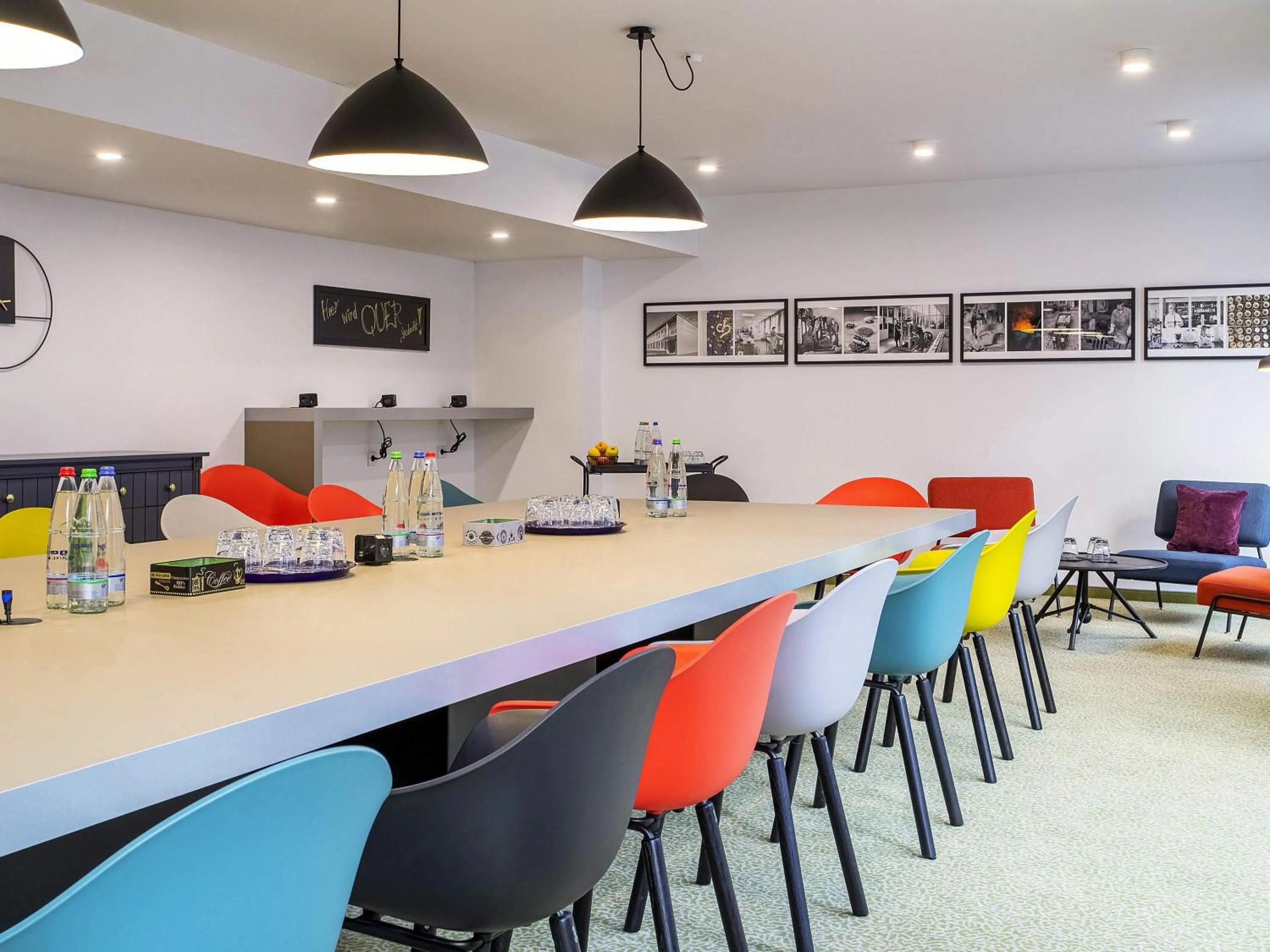 Meeting/conference room in ibis Styles Pforzheim