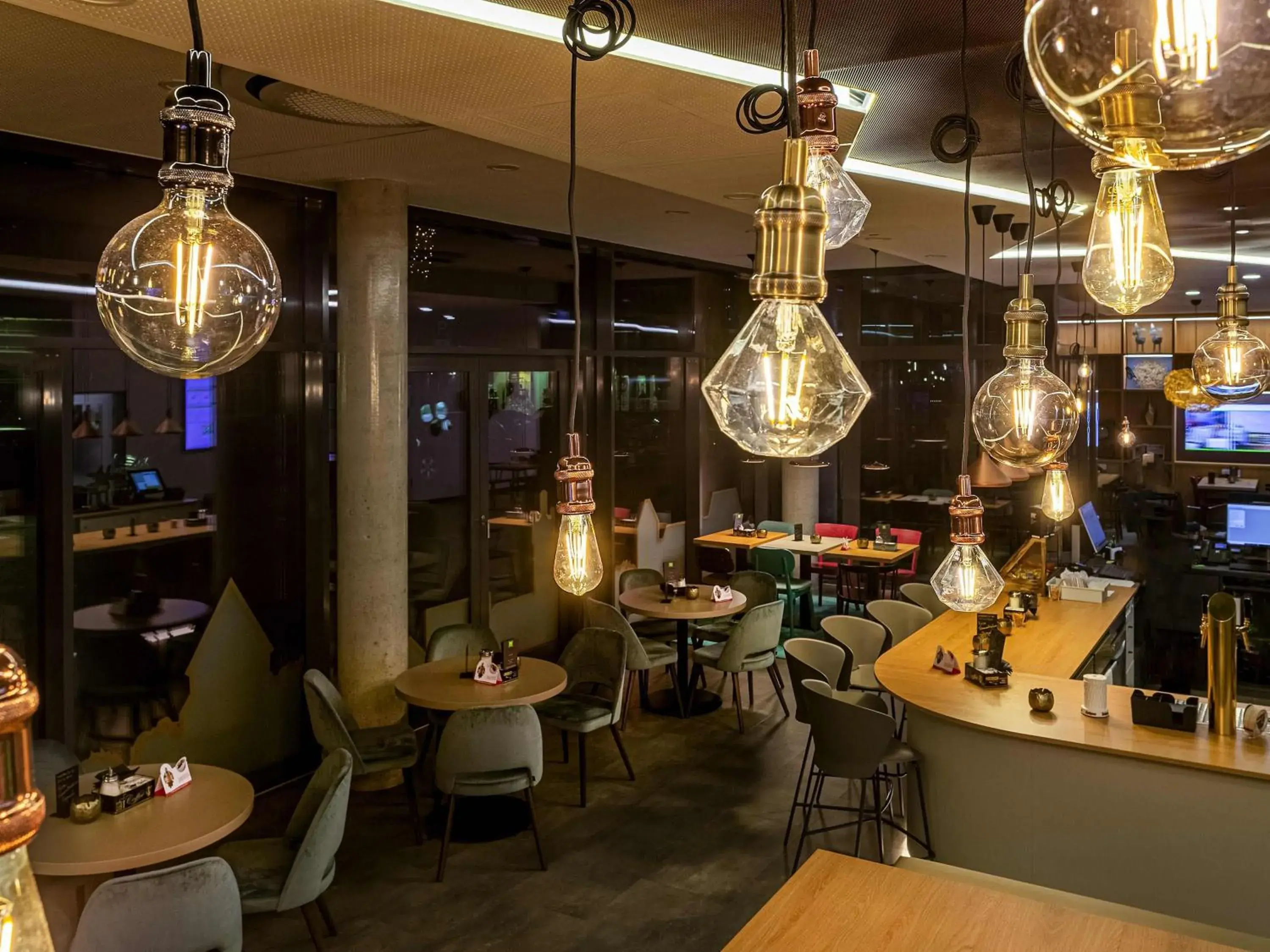 Lounge or bar in ibis Styles Pforzheim Lounge or bar in ibis Styles Pforzheim