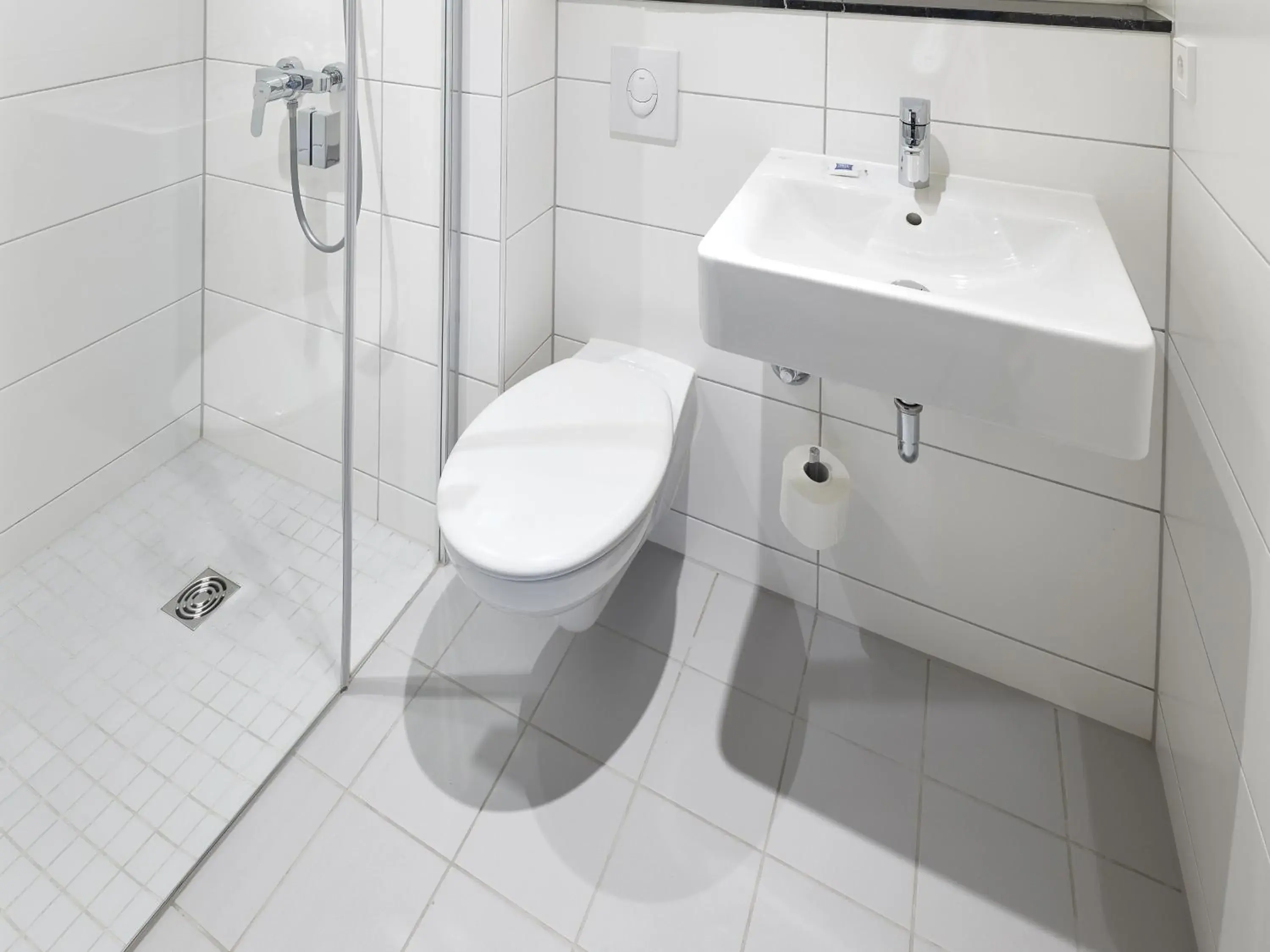 Bathroom in ibis Styles Pforzheim Bathroom in ibis Styles Pforzheim