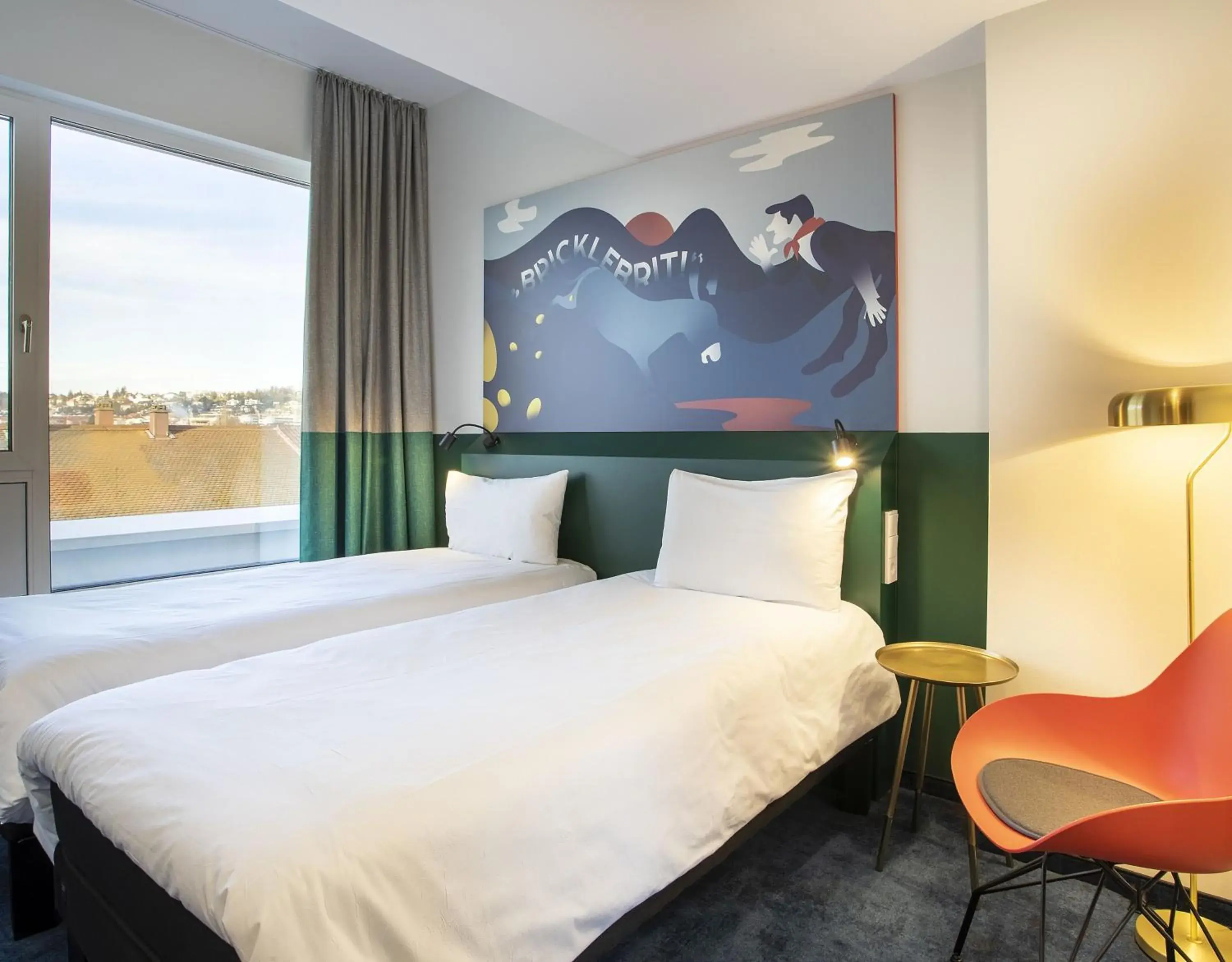 Photo of the whole room, Bed in ibis Styles Pforzheim Photo of the whole room, Bed in ibis Styles Pforzheim