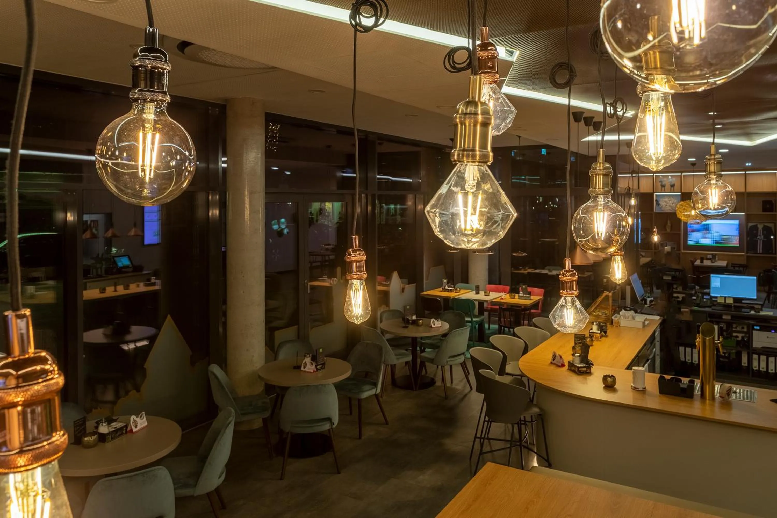 Lobby or reception in ibis Styles Pforzheim