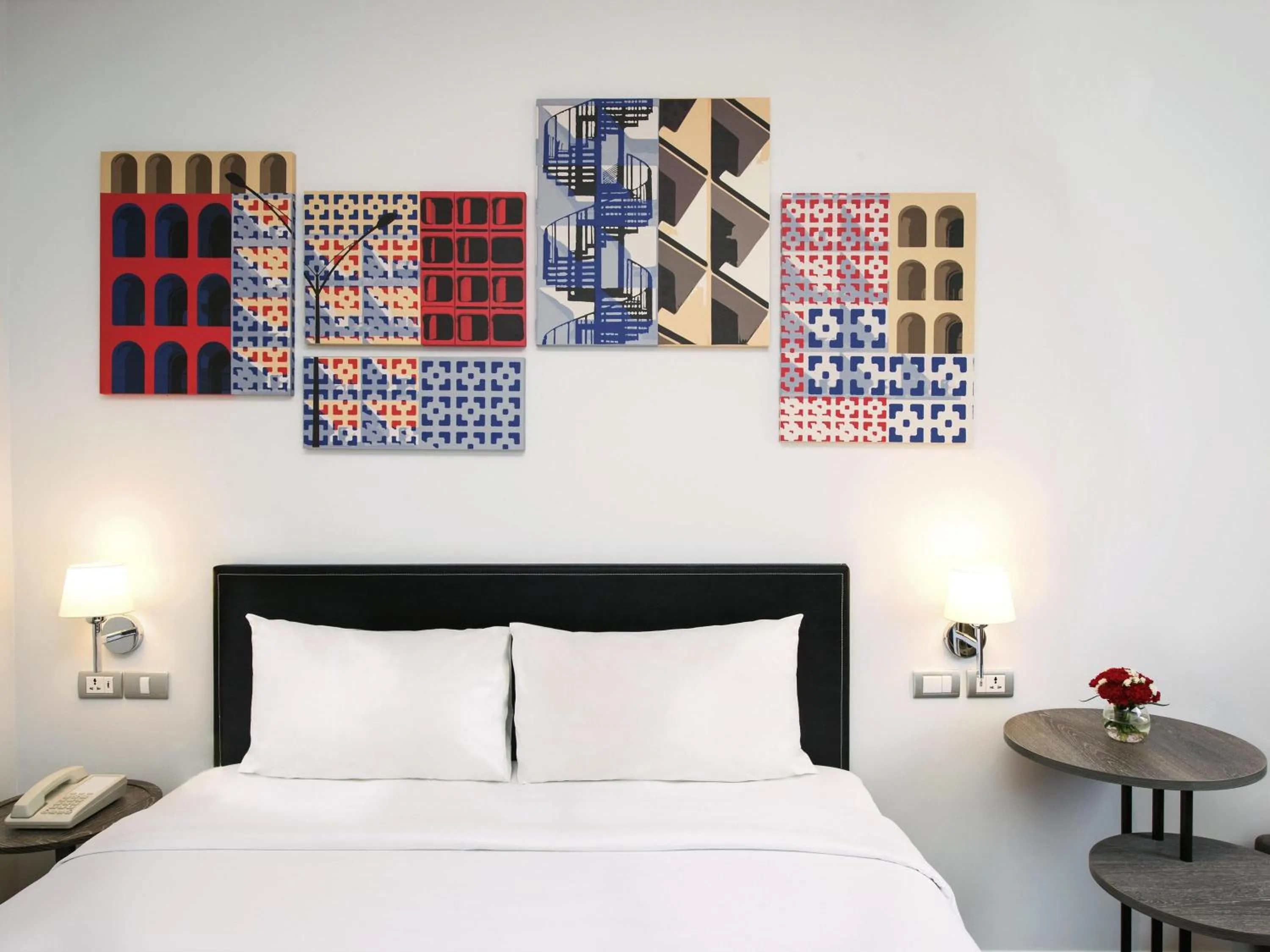 Bedroom, Bed in ibis Bangkok Sukhumvit 24