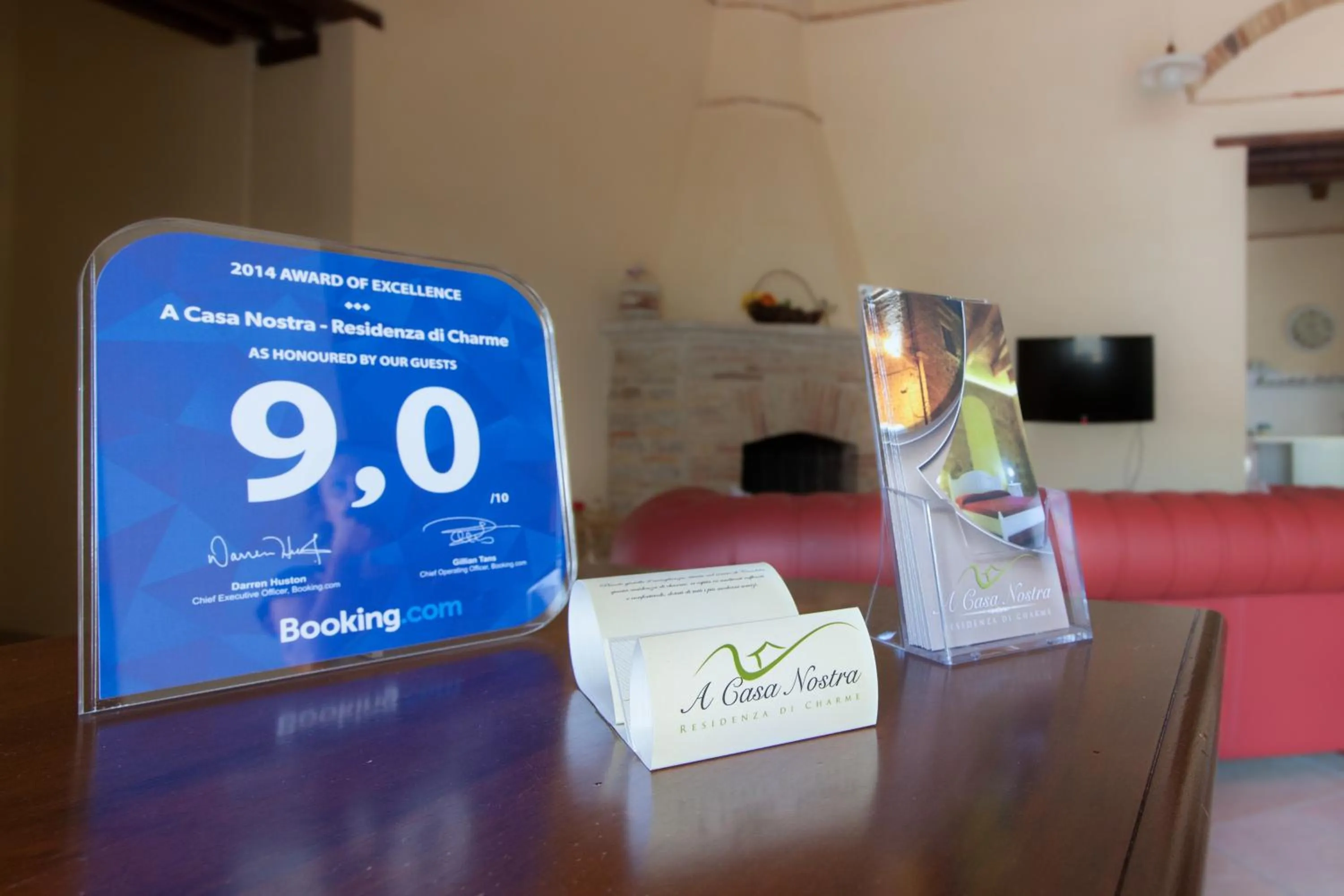 Lobby or reception in A Casa Nostra Residenza di Charme