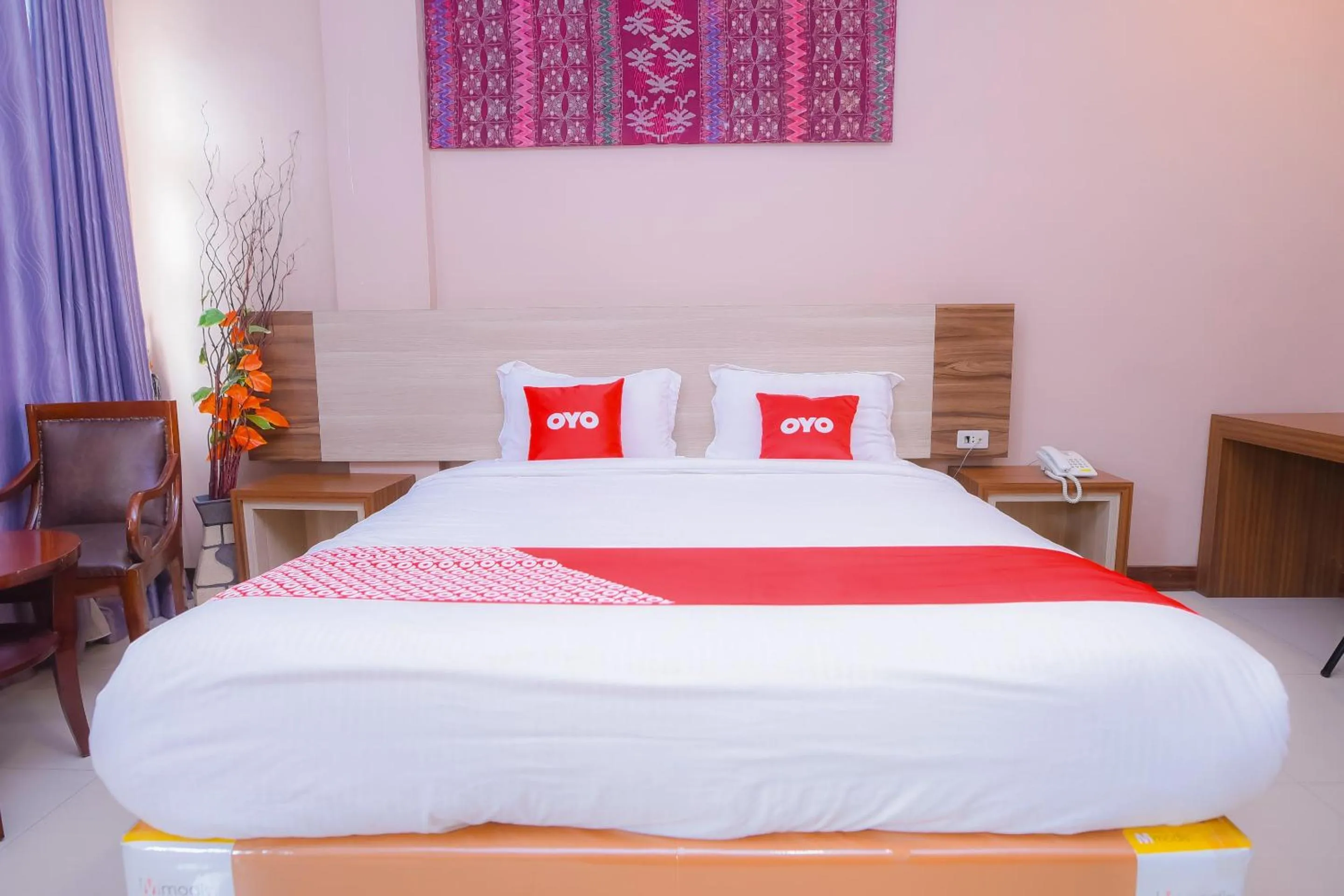 Bedroom, Bed in Super OYO Capital O 1630 Hotel Syariah Ring Road