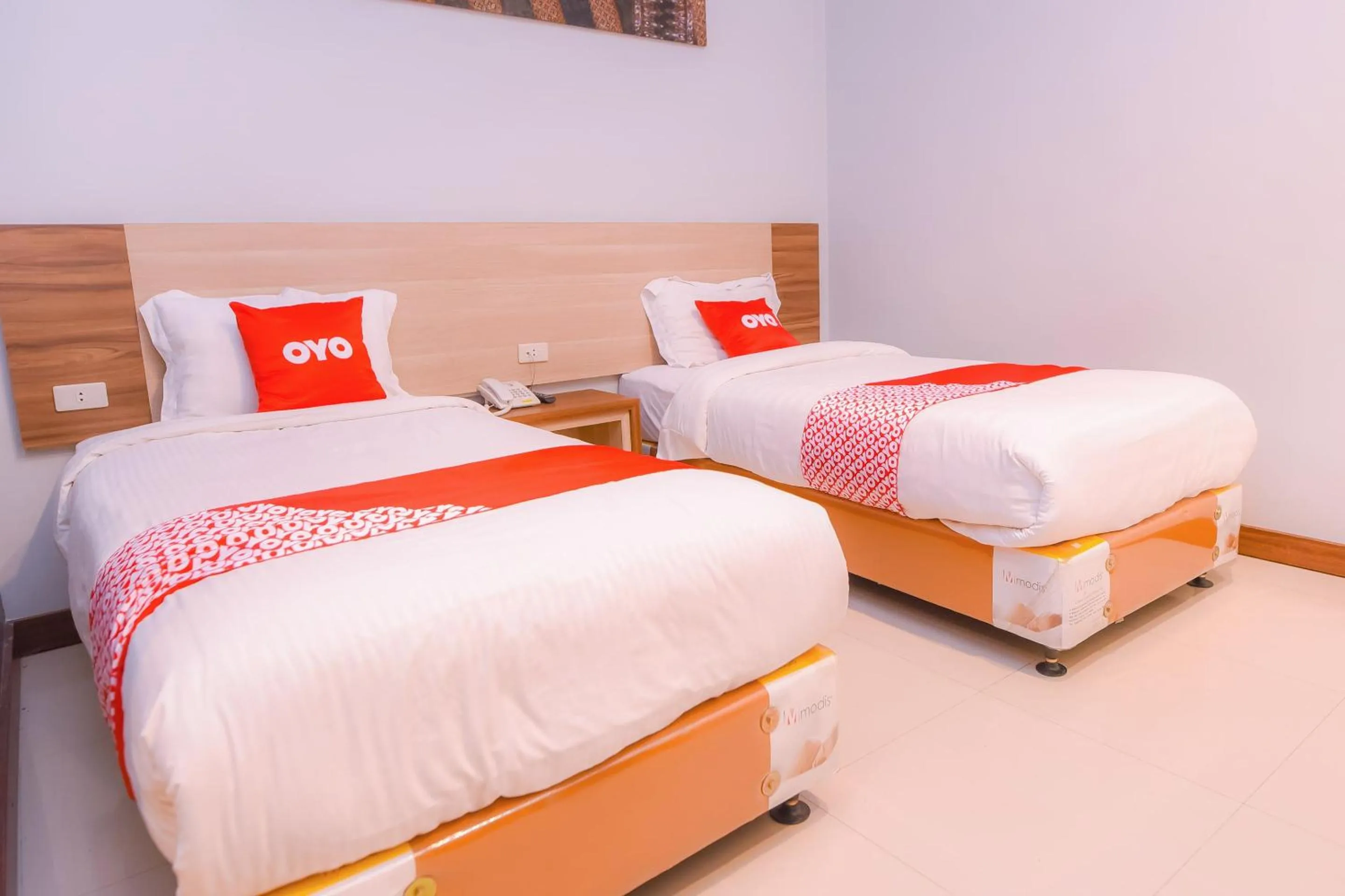Bedroom, Bed in Super OYO Capital O 1630 Hotel Syariah Ring Road