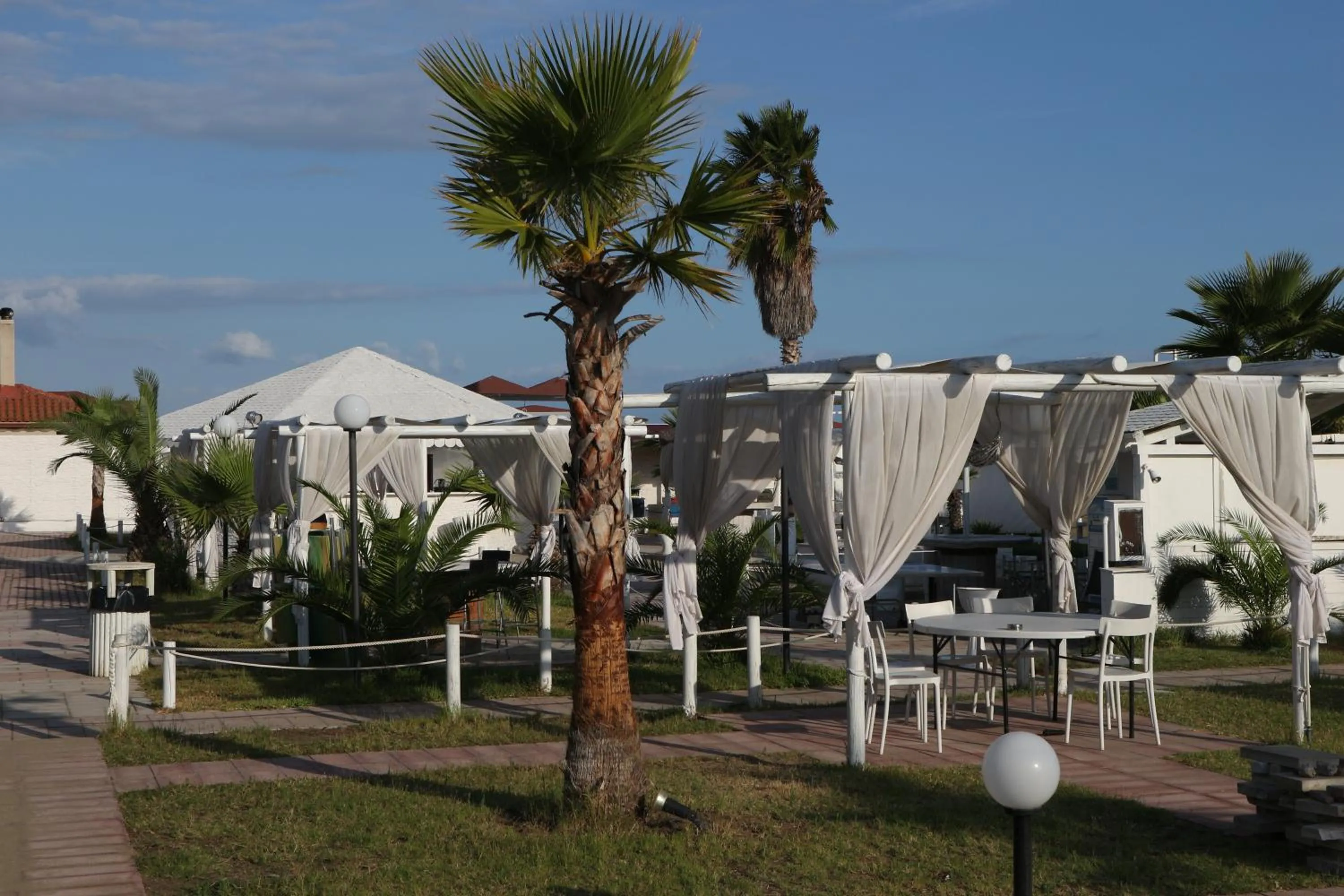Garden in torquemada beach club