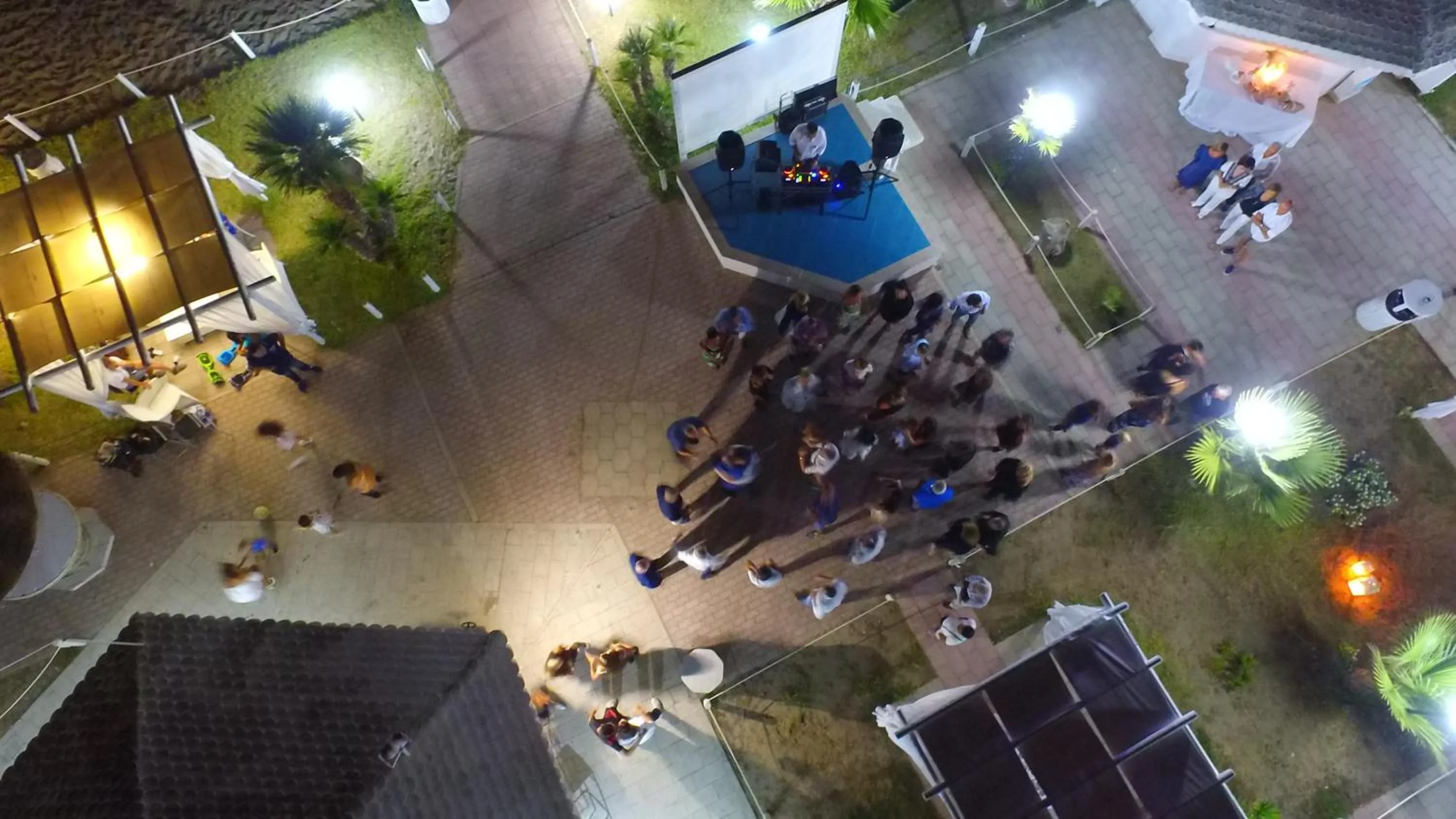 Bird's eye view in torquemada beach club