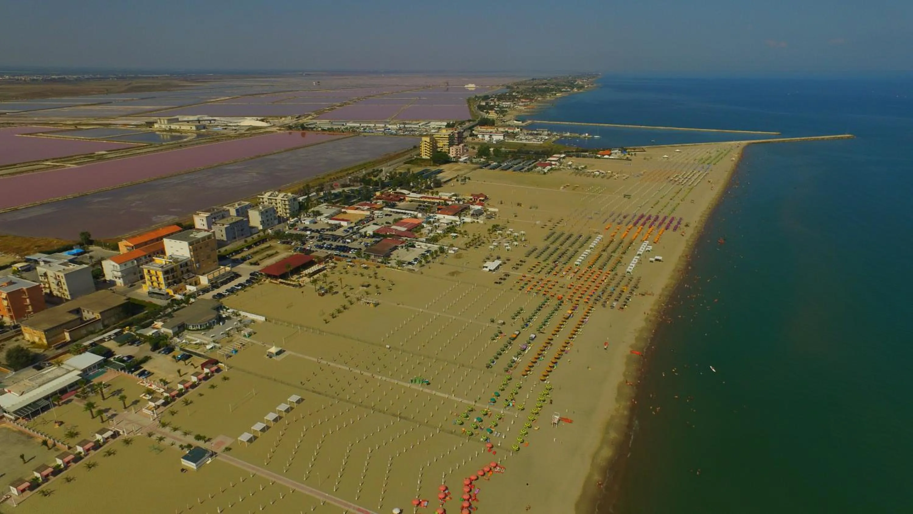 Beach in torquemada beach club