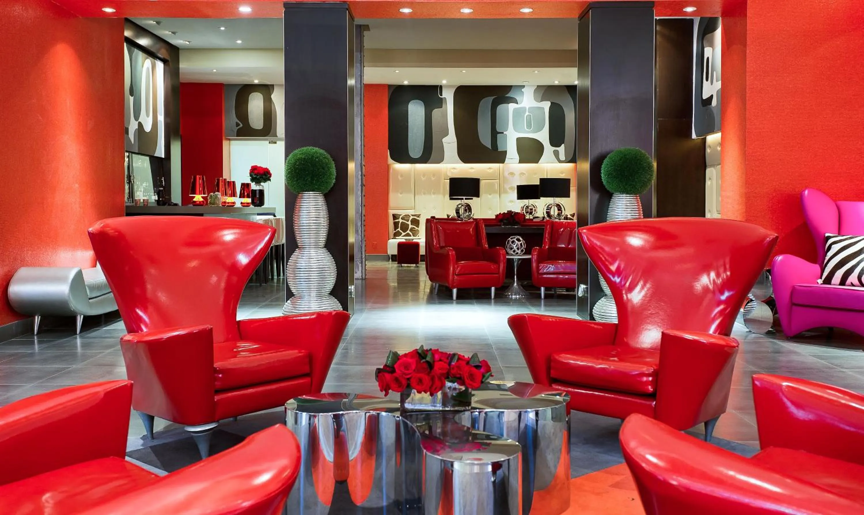 Lobby or reception in Ameritania at Times Square