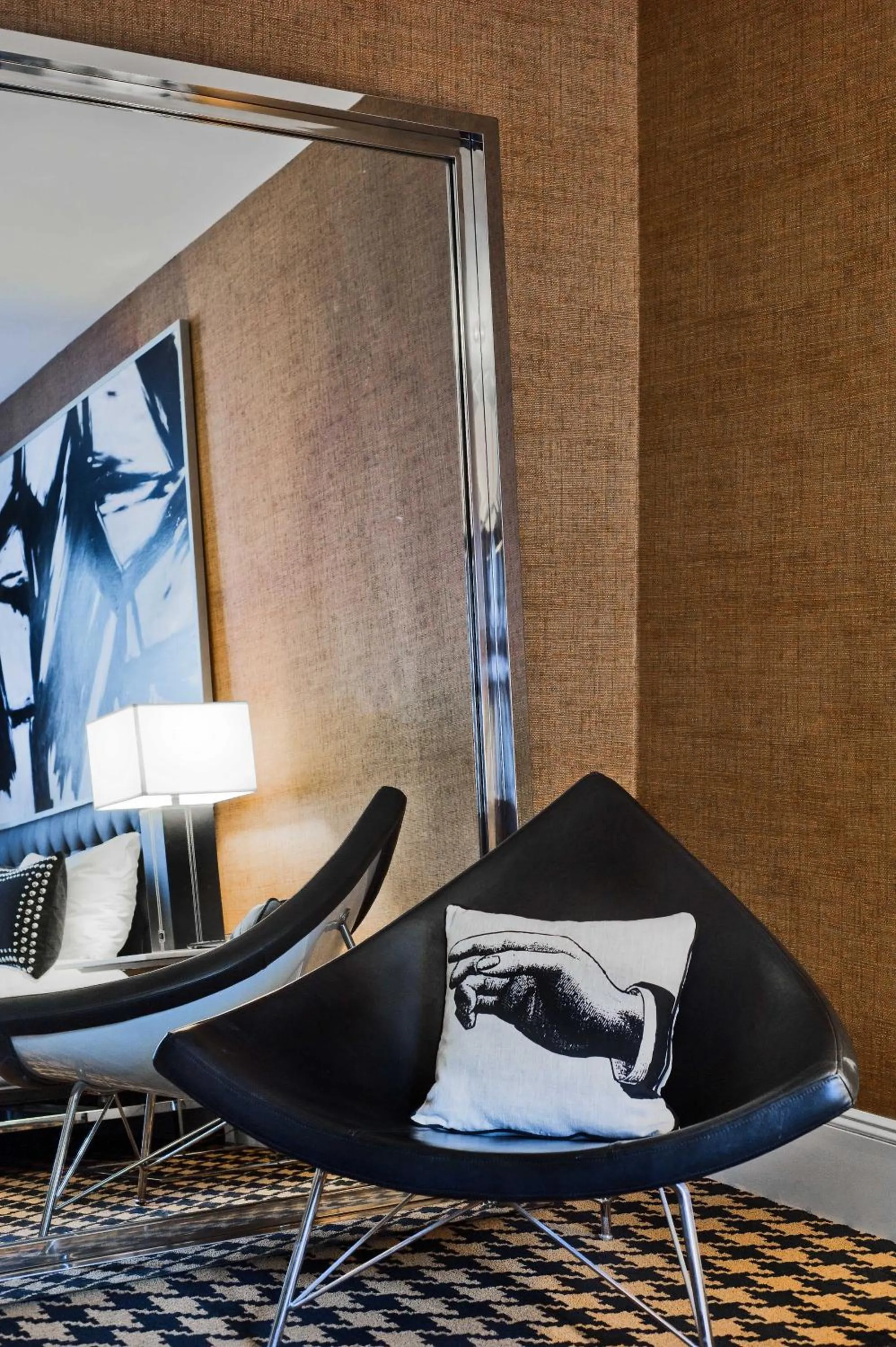 Seating area in Ameritania at Times Square