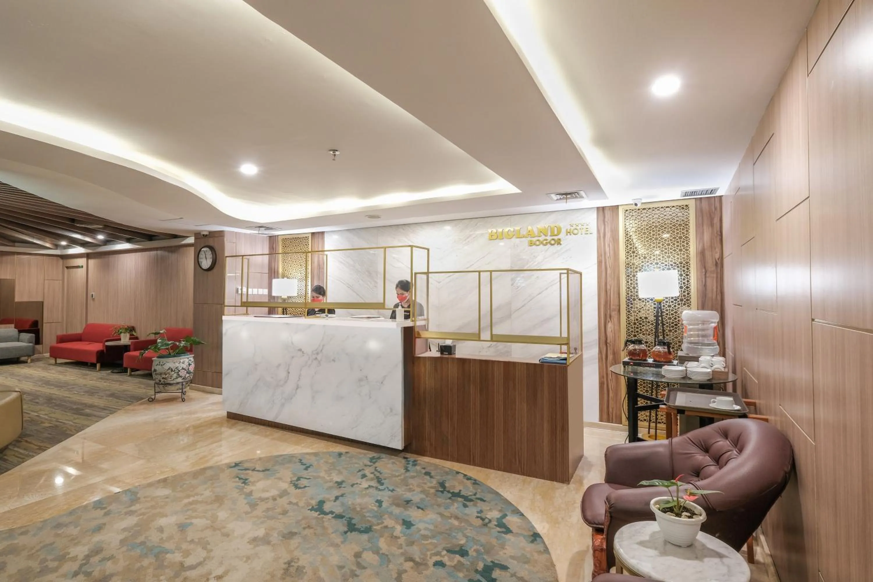 Lobby or reception in Bigland Bogor Hotel Powered by Archipelago