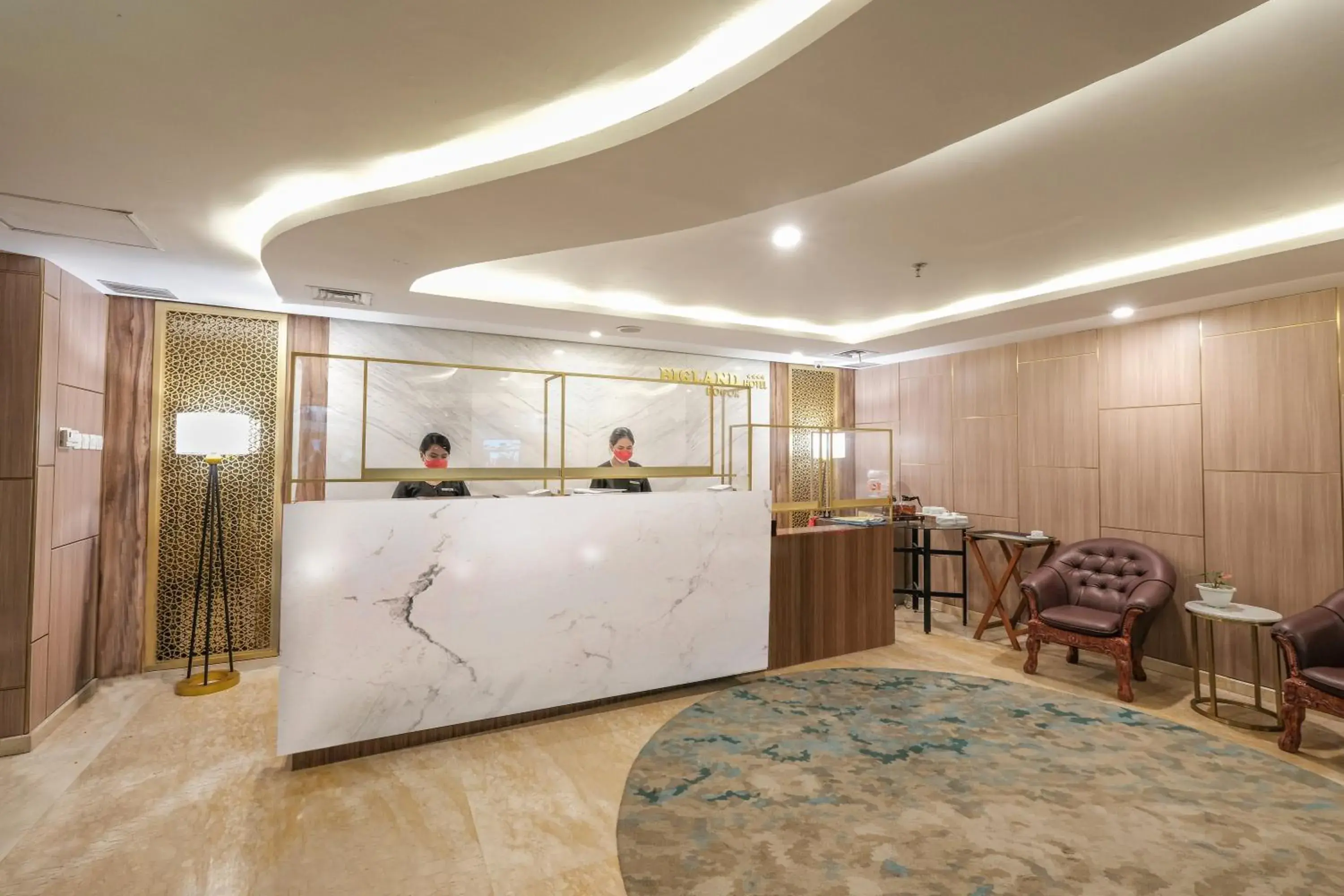Lobby or reception in Bigland Bogor Hotel Powered by Archipelago Lobby or reception in Bigland Bogor Hotel Powered by Archipelago