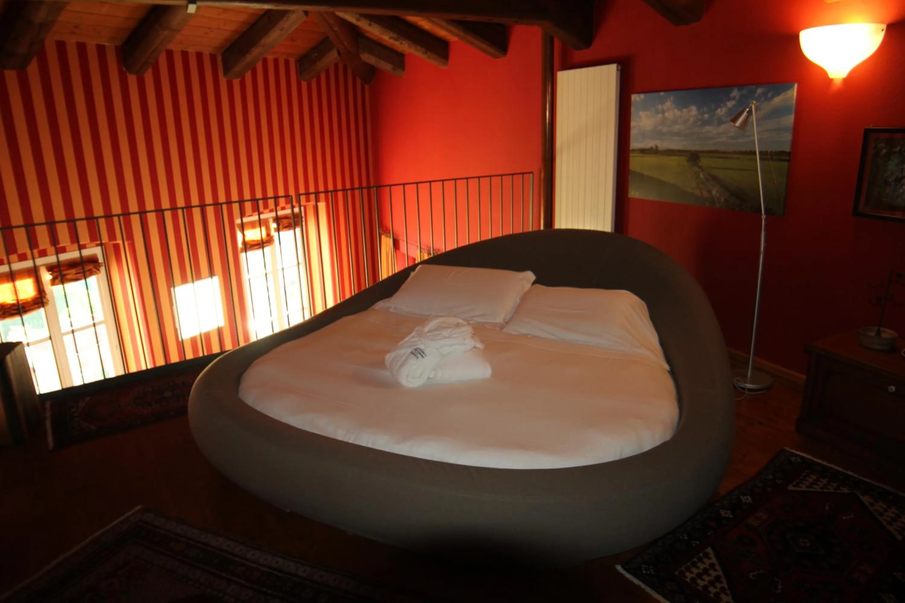 Bed in Felicin - Palazzo Boeri Panoramic Suites