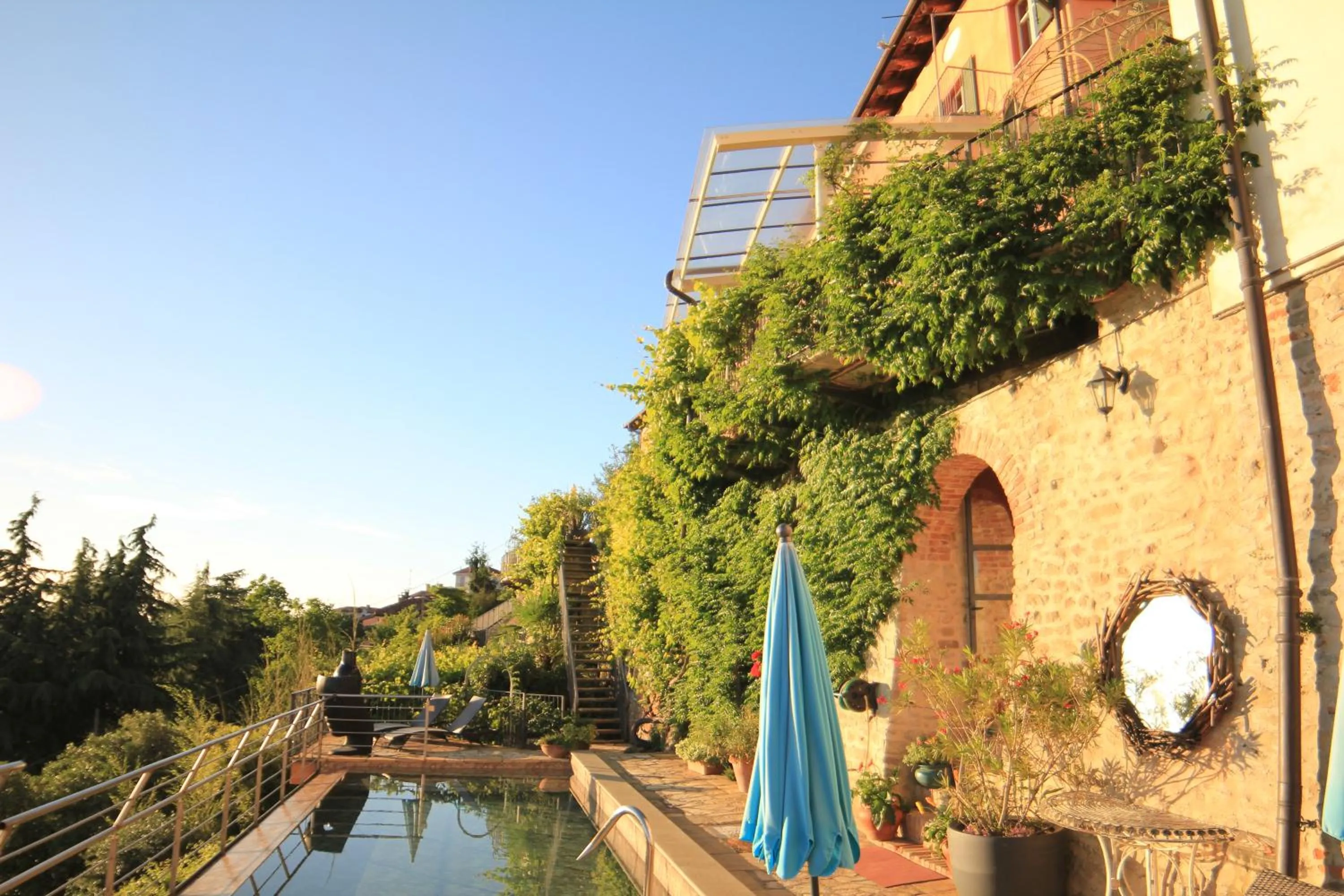 Swimming pool in Felicin - Palazzo Boeri Panoramic Suites