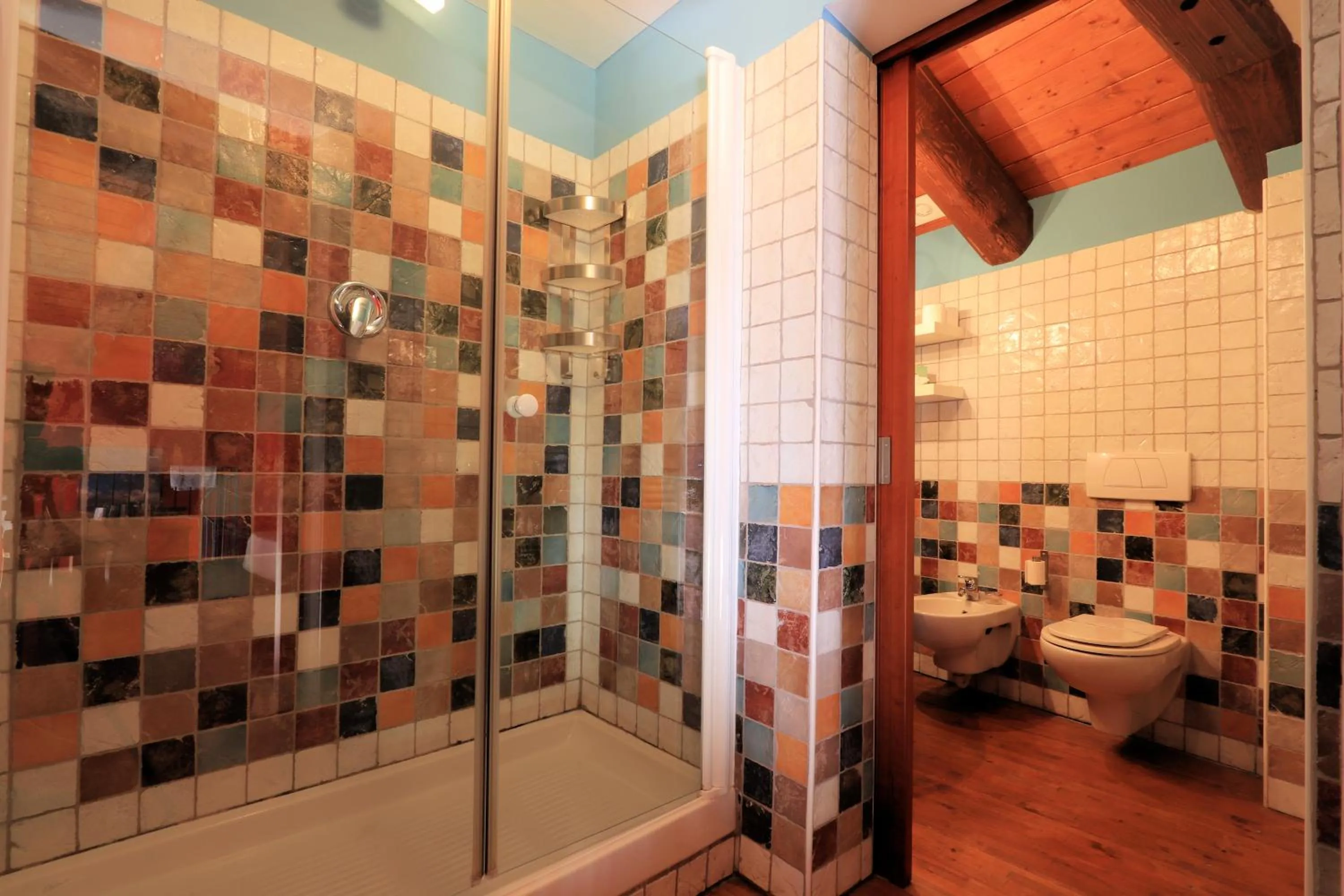 Shower in Felicin - Palazzo Boeri Panoramic Suites