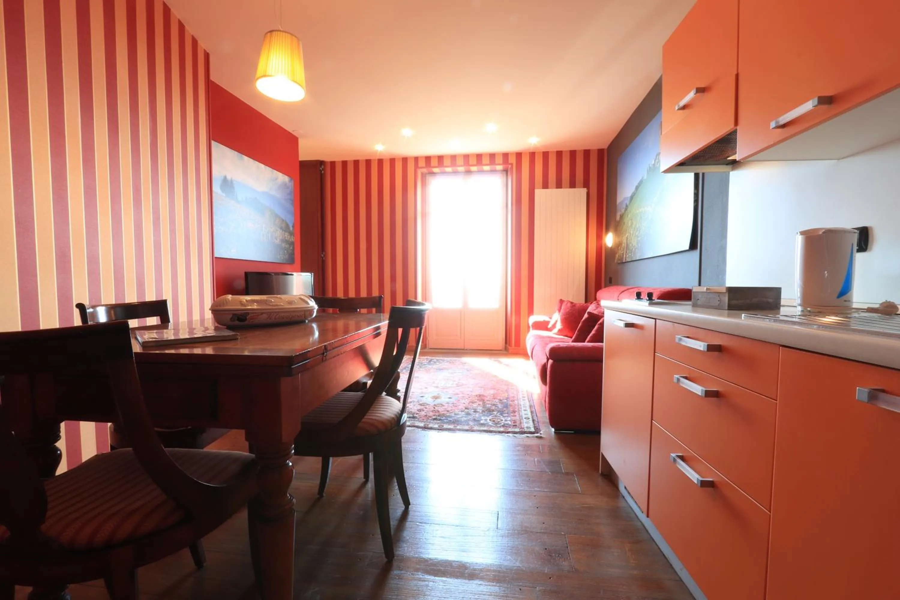 Kitchen or kitchenette in Felicin - Palazzo Boeri Panoramic Suites