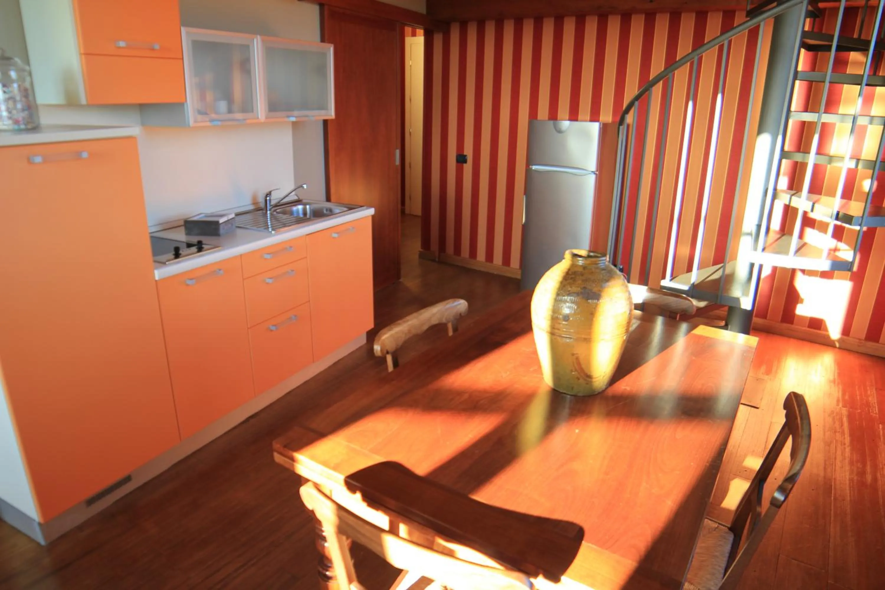 Kitchen or kitchenette in Felicin - Palazzo Boeri Panoramic Suites