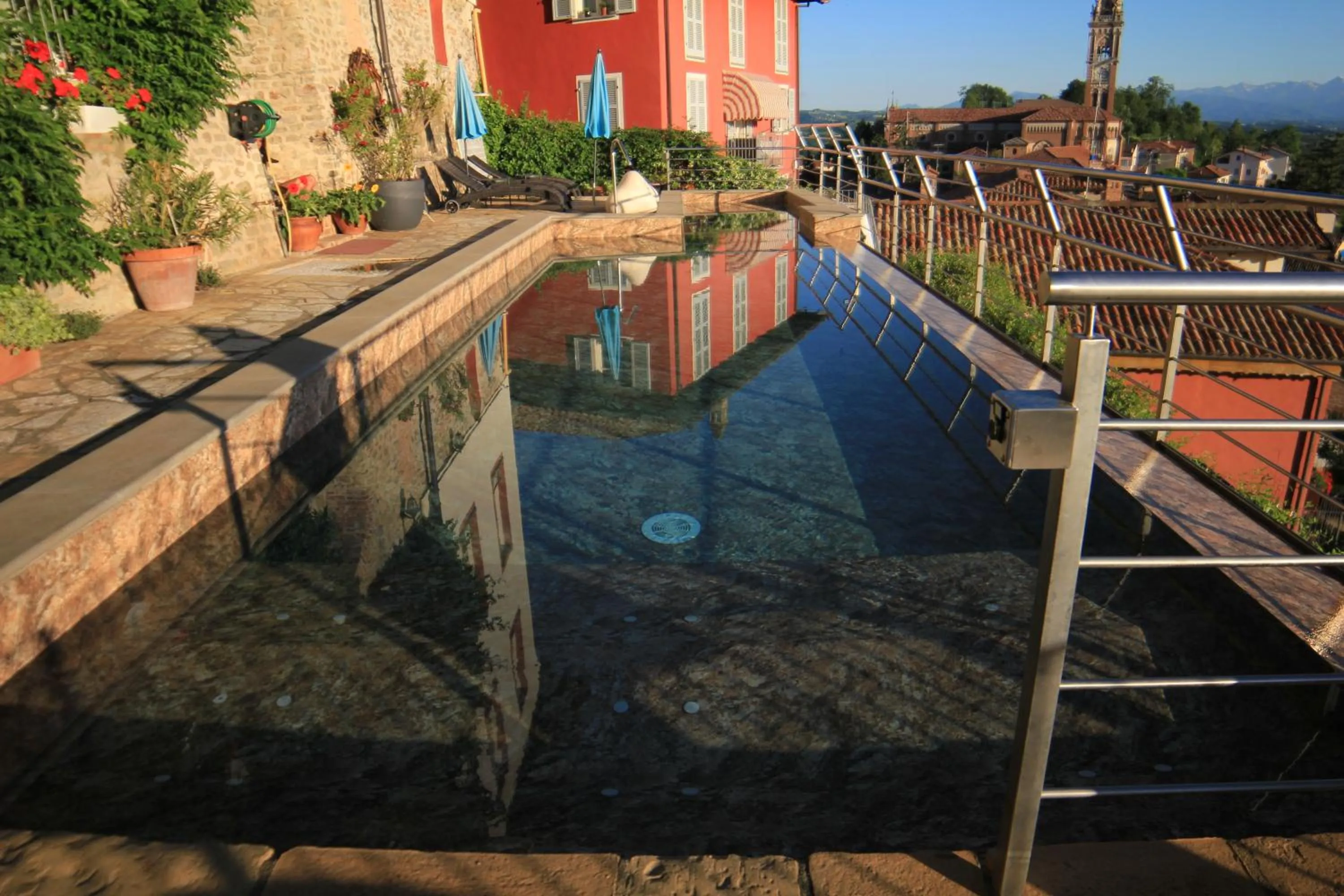 Swimming pool in Felicin - Palazzo Boeri Panoramic Suites