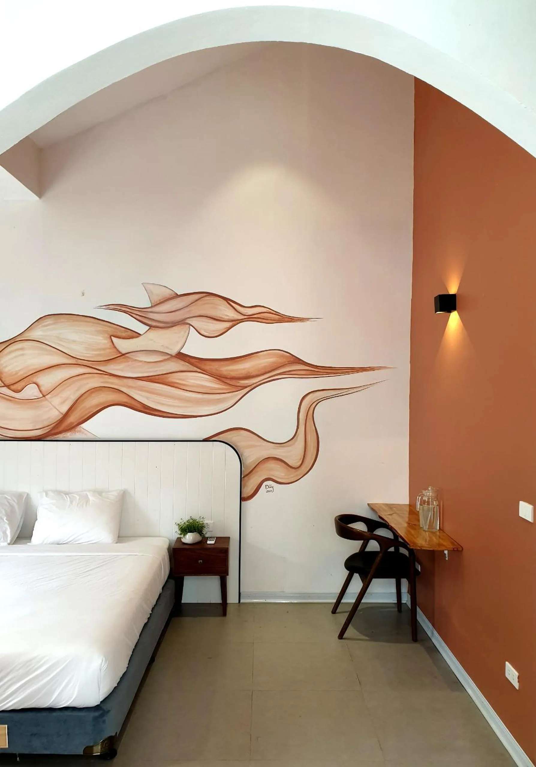 Bed in Le vent Tam Đảo homestay