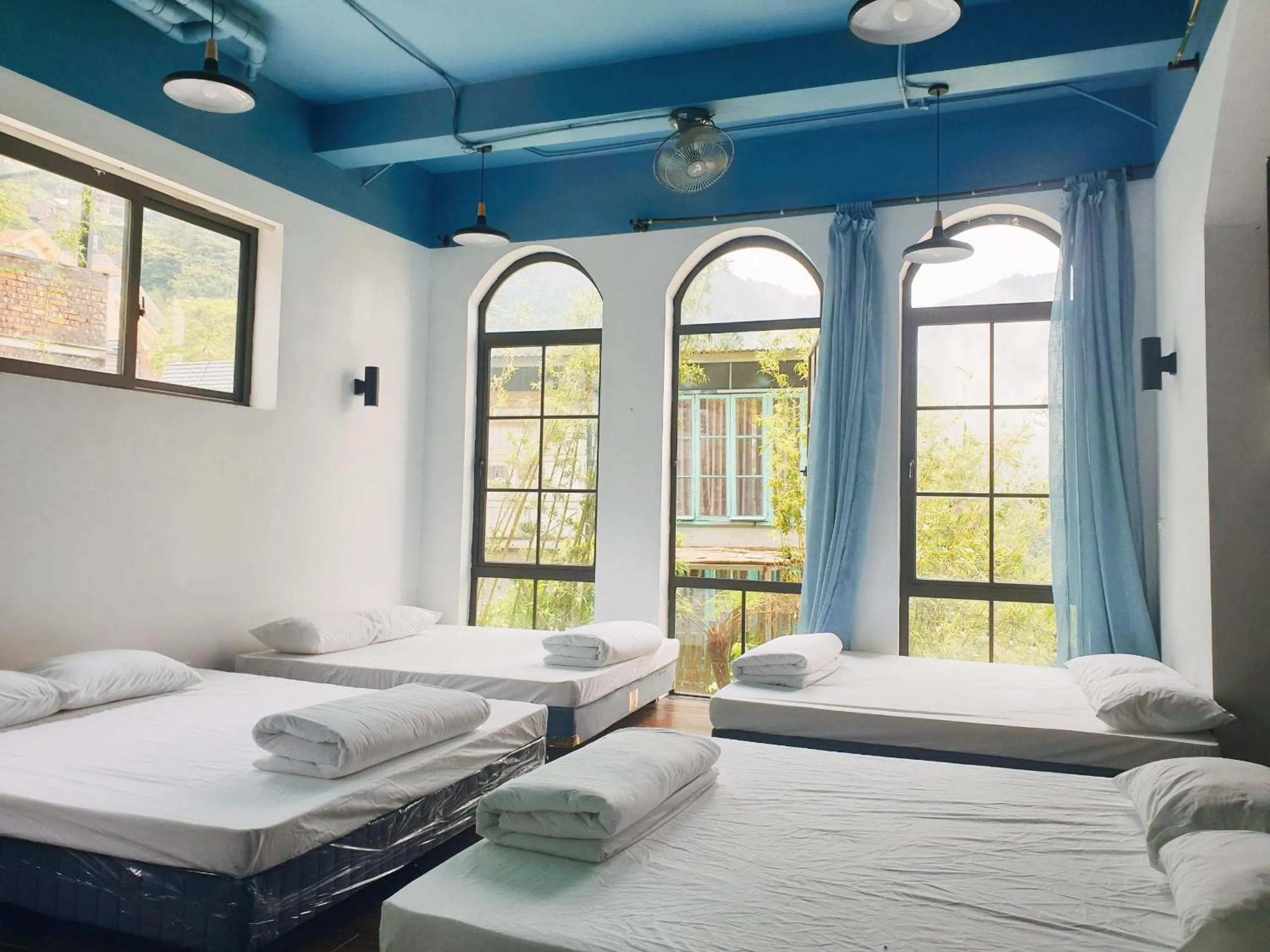 Bed in Le vent Tam Đảo homestay