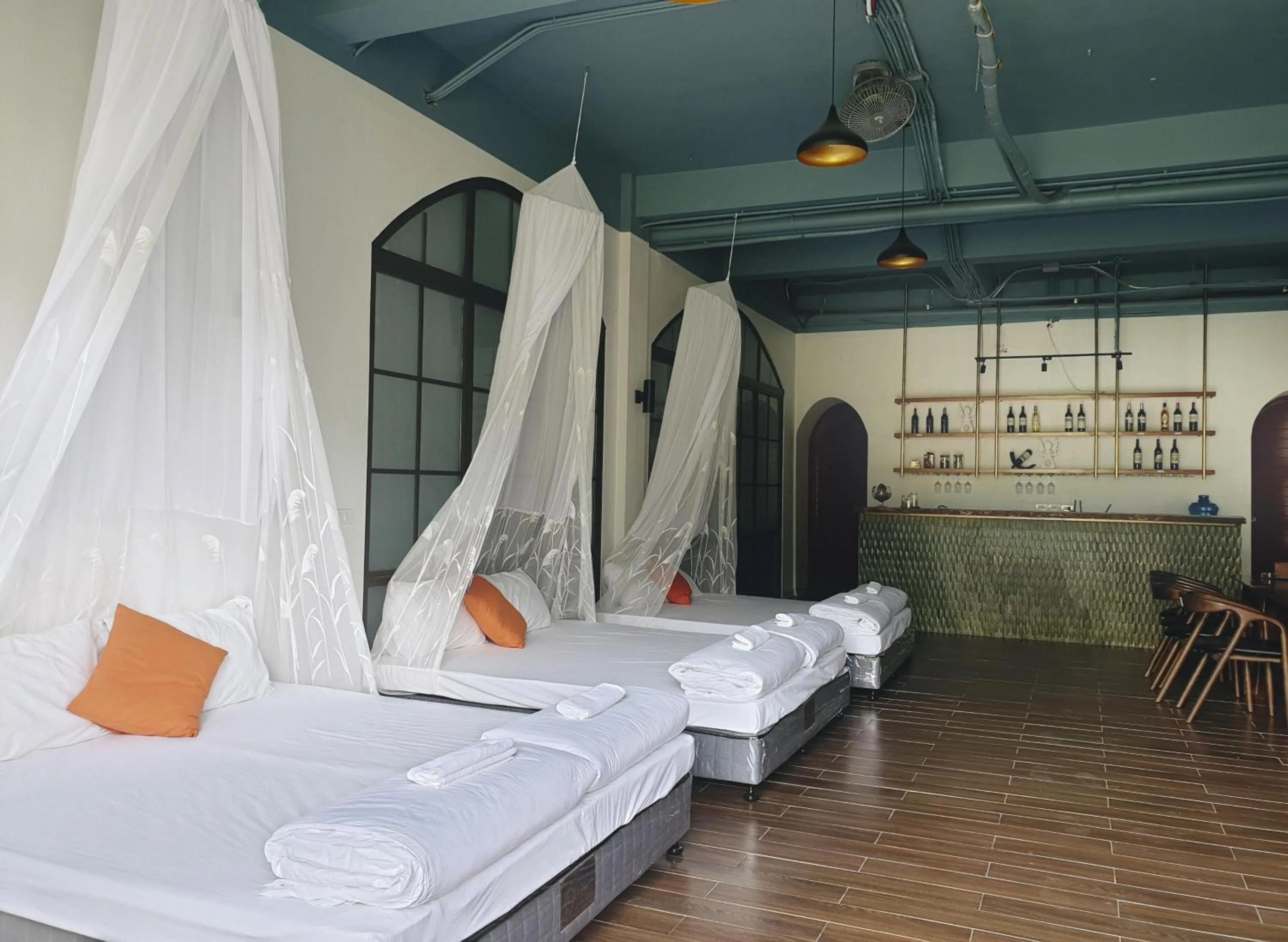 Bed in Le vent Tam Đảo homestay