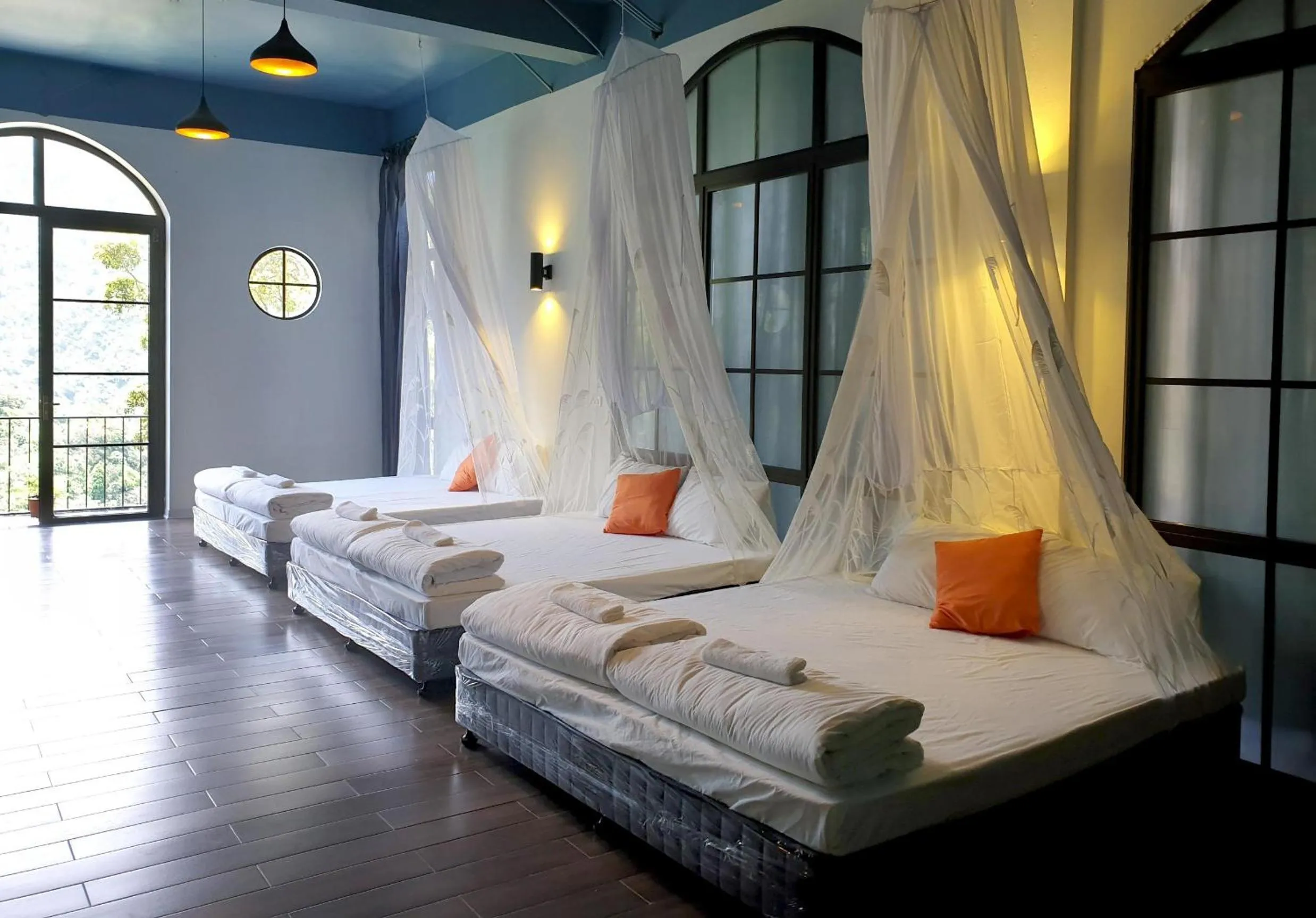 Bed in Le vent Tam Đảo homestay